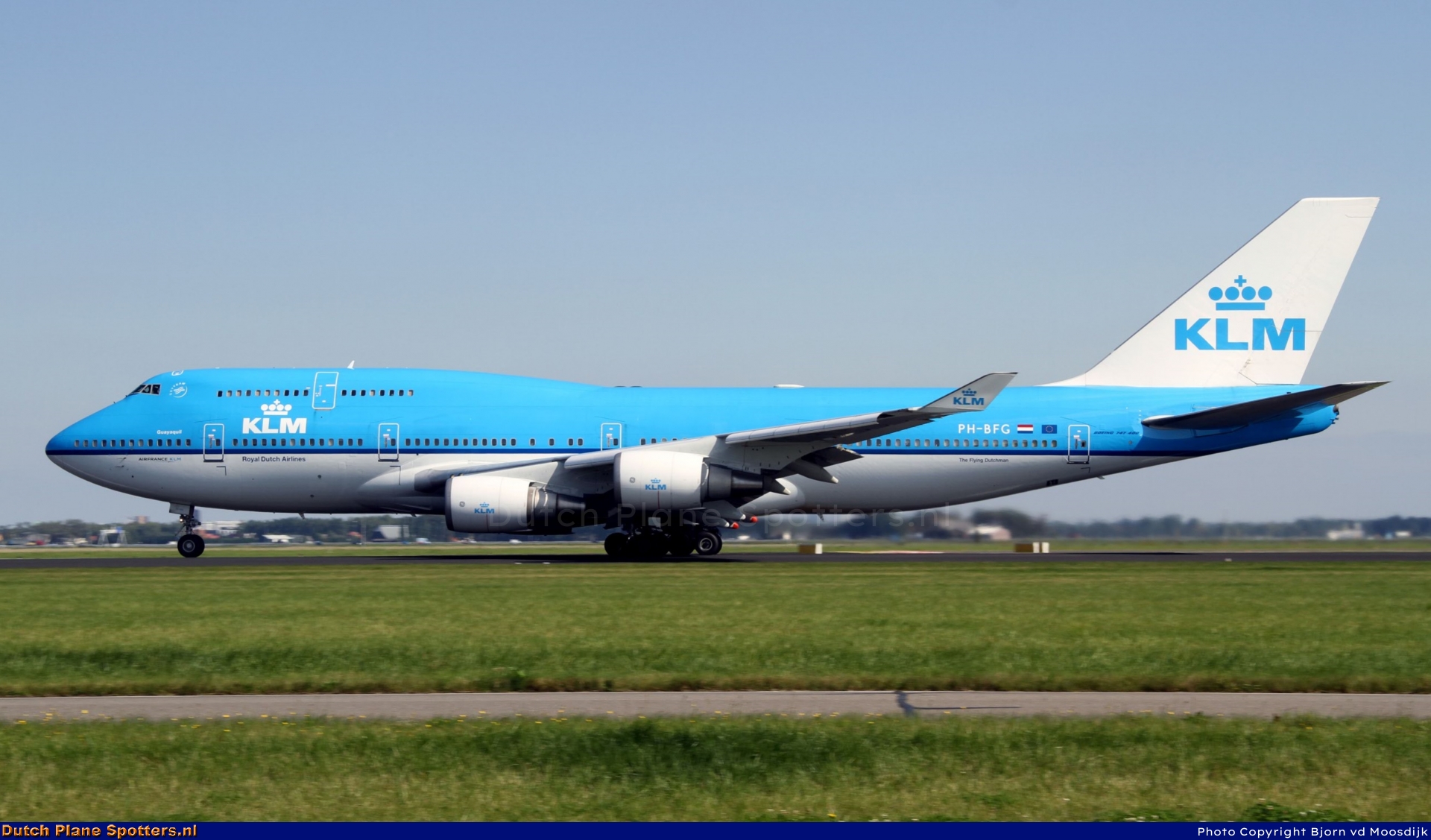 PH-BFG Boeing 747-400 KLM Royal Dutch Airlines by Bjorn van de Moosdijk