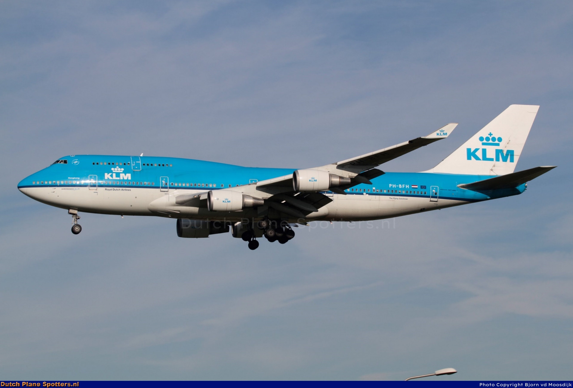 PH-BFH Boeing 747-400 KLM Royal Dutch Airlines by Bjorn van de Moosdijk
