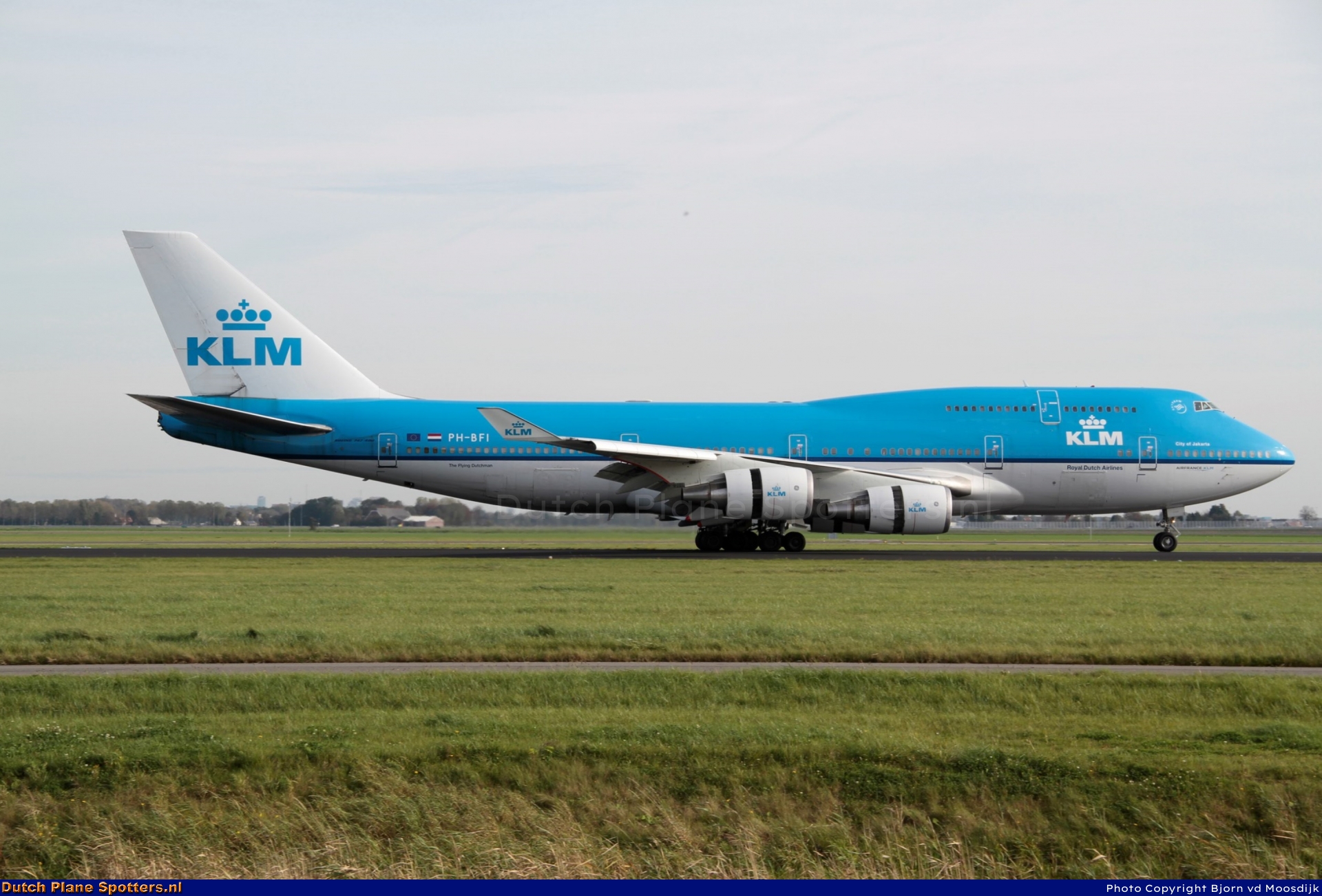 PH-BFI Boeing 747-400 KLM Royal Dutch Airlines by Bjorn van de Moosdijk
