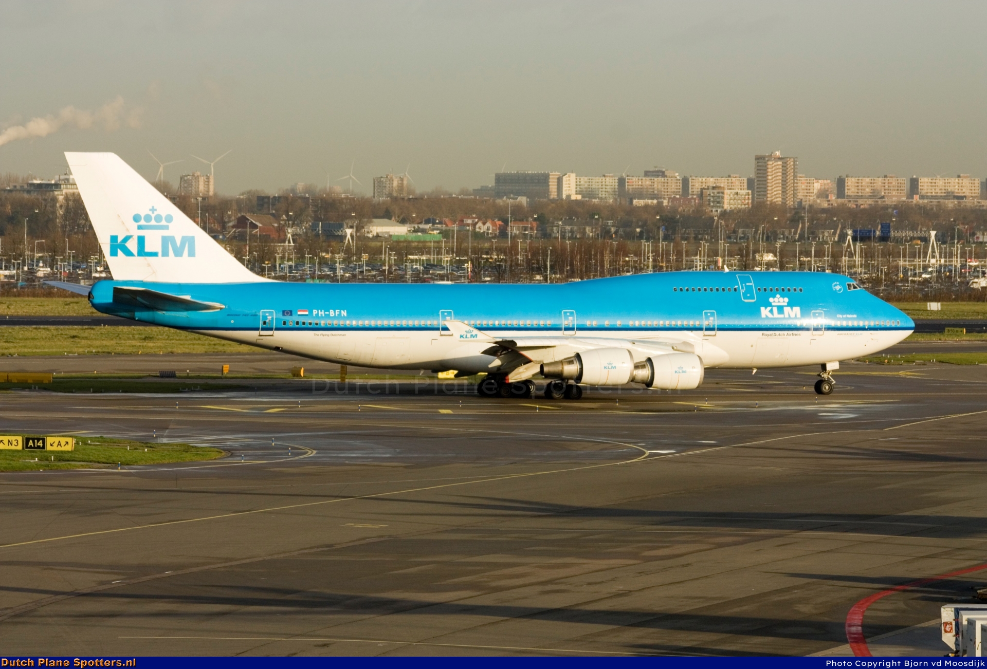 PH-BFN Boeing 747-400 KLM Royal Dutch Airlines by Bjorn van de Moosdijk