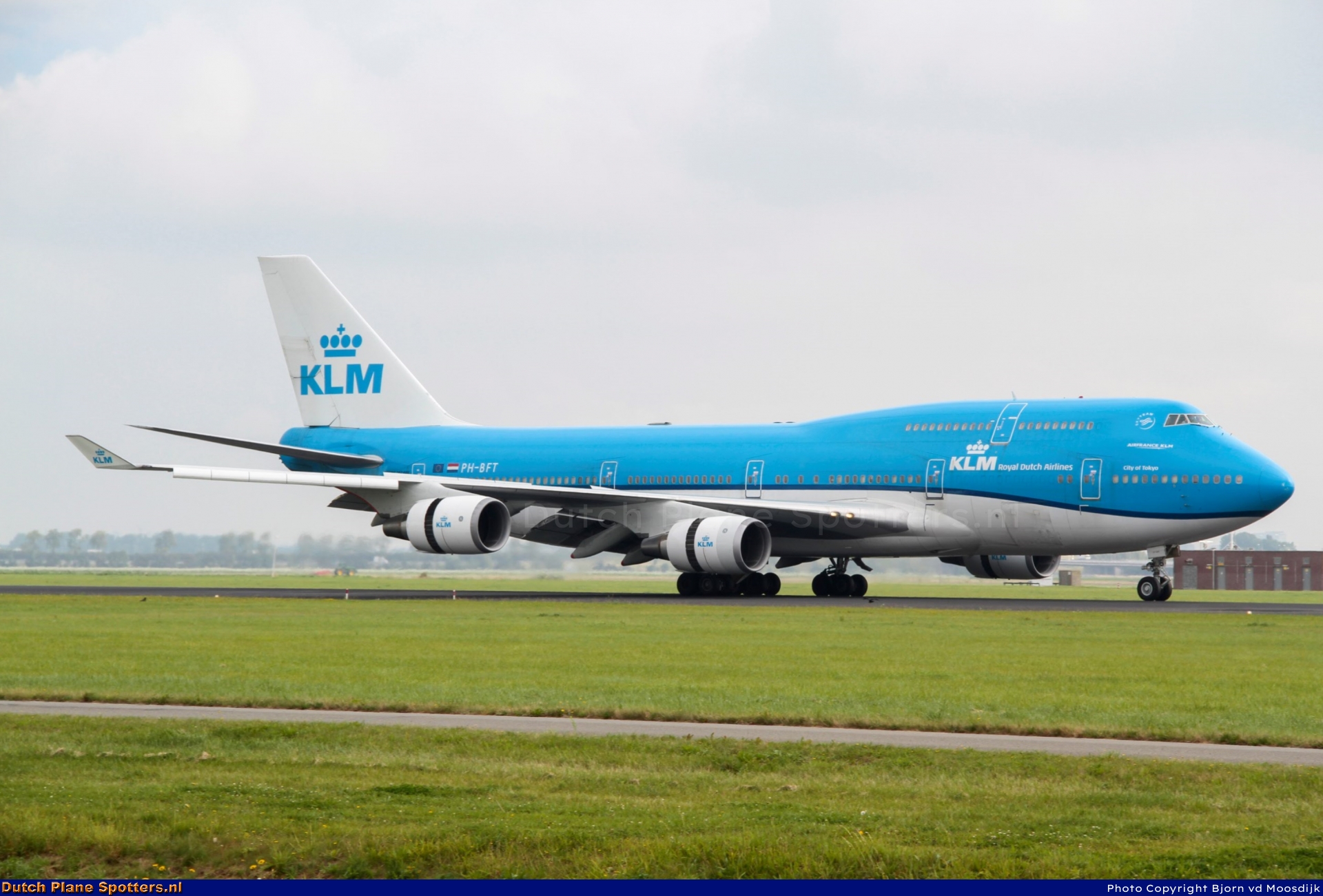 PH-BFT Boeing 747-400 KLM Royal Dutch Airlines by Bjorn van de Moosdijk