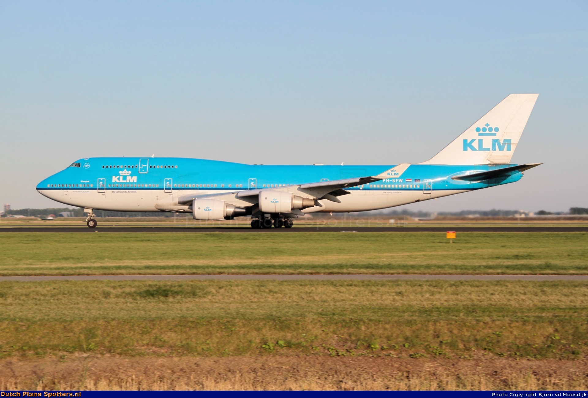 PH-BFW Boeing 747-400 KLM Royal Dutch Airlines by Bjorn van de Moosdijk