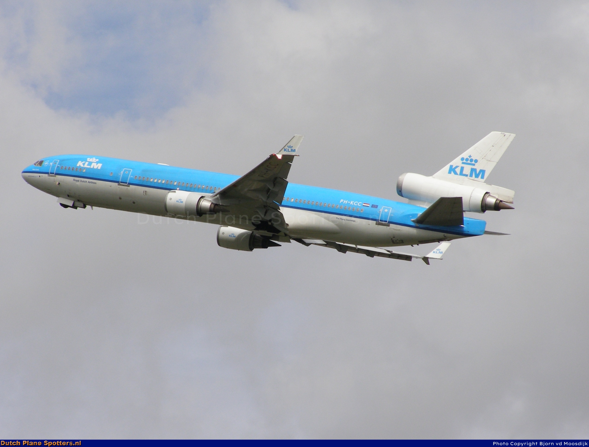 PH-KCC McDonnell Douglas MD-11 KLM Royal Dutch Airlines by Bjorn van de Moosdijk