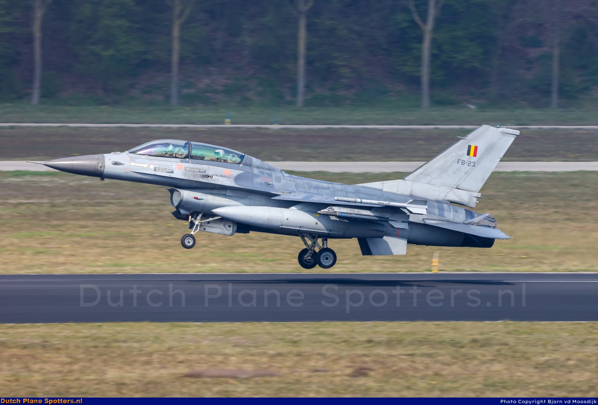 FB-23 General Dynamics F-16 Fighting Falcon MIL - Belgium Air Force by Bjorn van de Moosdijk