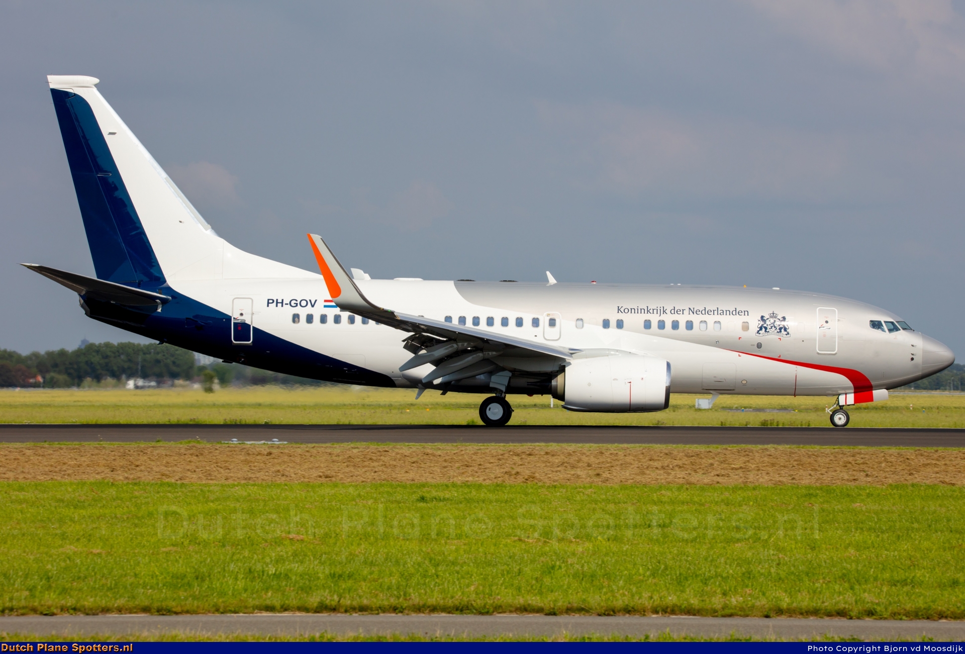 PH-GOV Boeing 737-700 Netherlands - Government by Bjorn van de Moosdijk