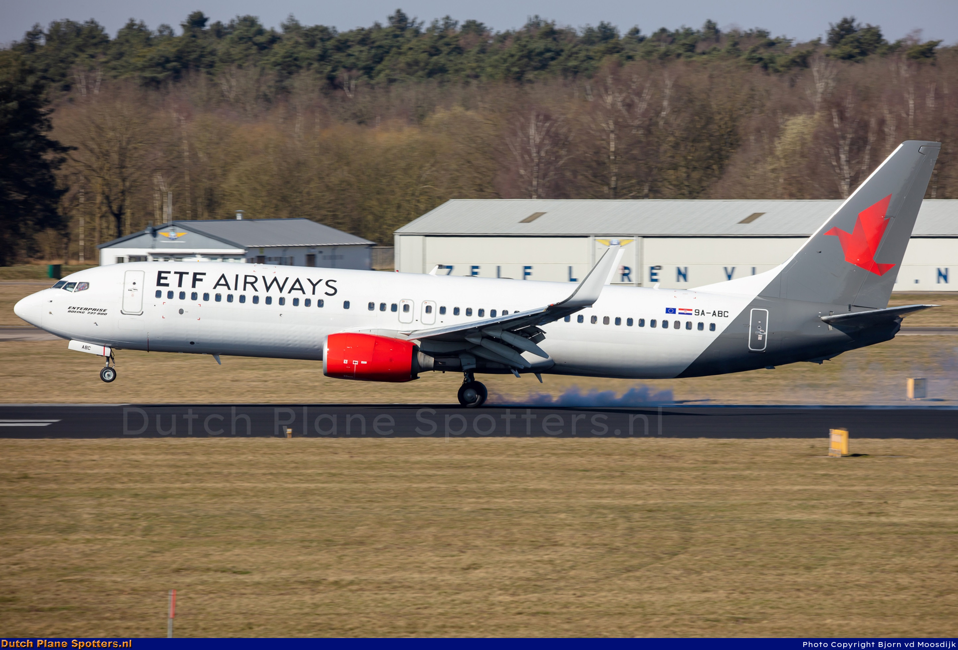 9A-ABC Boeing 737-800 ETF Airways by Bjorn van de Moosdijk