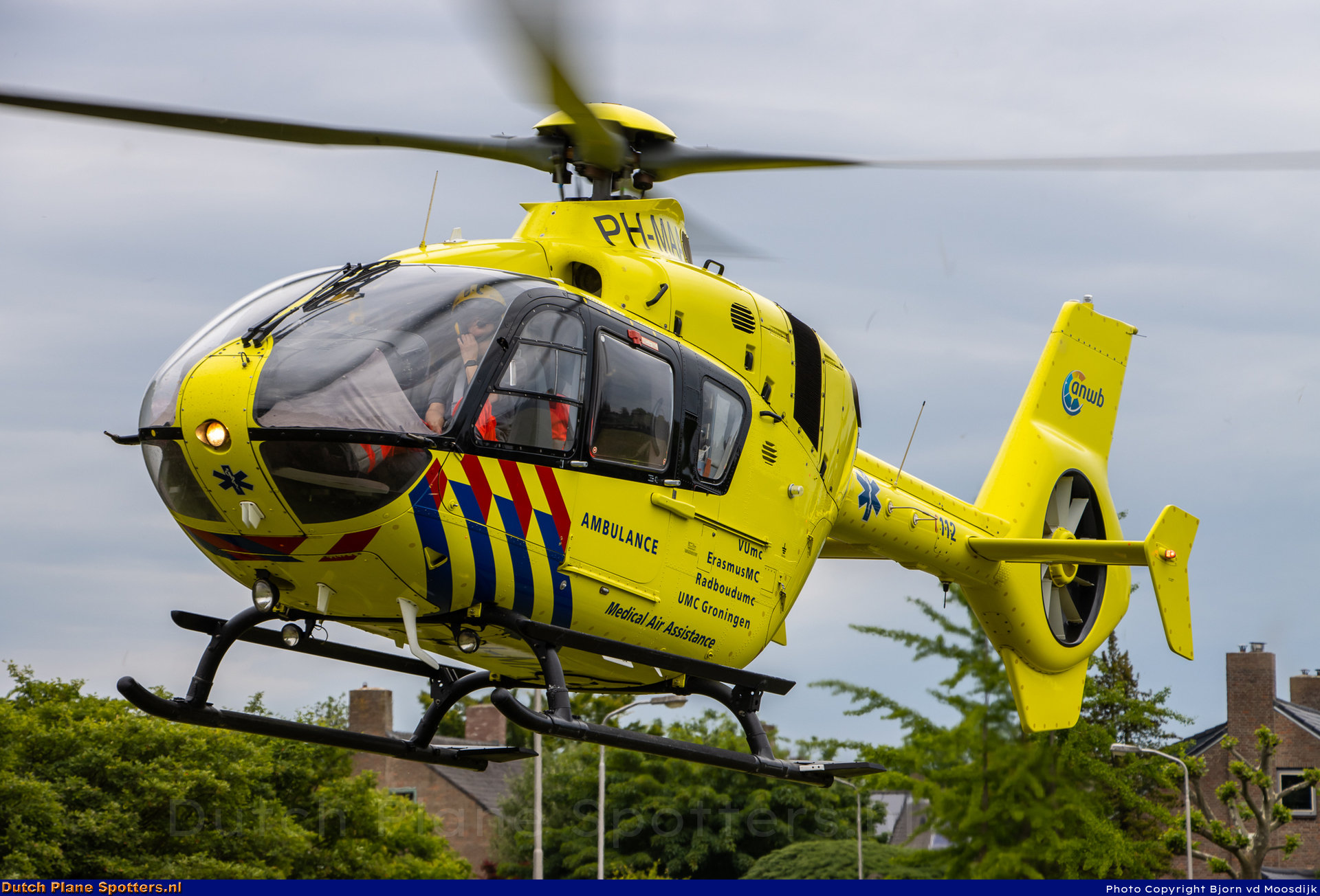 PH-MAA Eurocopter EC-135 ANWB Mobiel Medisch Team by Bjorn van de Moosdijk