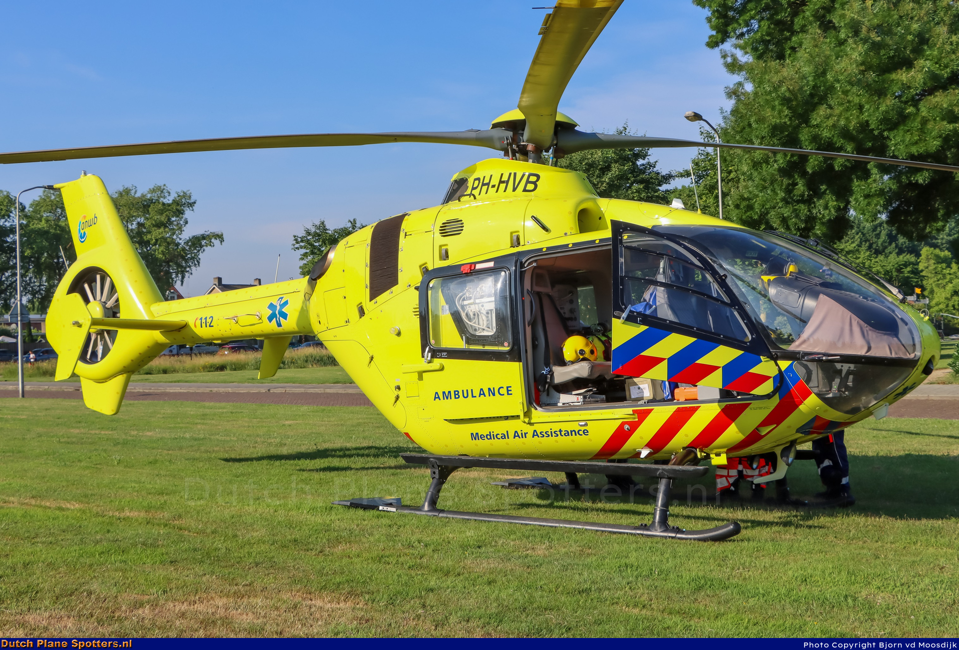 PH-HVB Eurocopter EC-135 ANWB Mobiel Medisch Team by Bjorn van de Moosdijk
