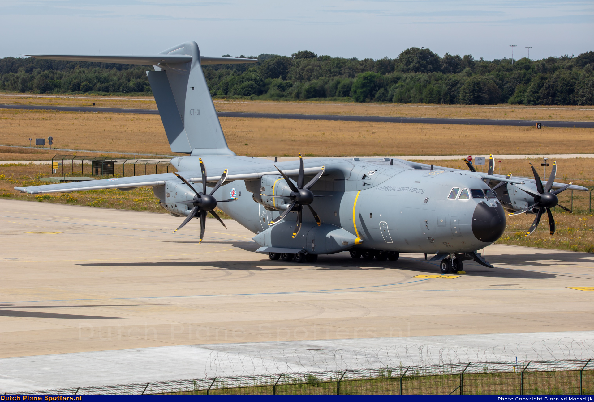 CT-01 Airbus A400M MIL - Belgium Air Force (Luxembourg Air Wing / NATO) by Bjorn vd Moosdijk