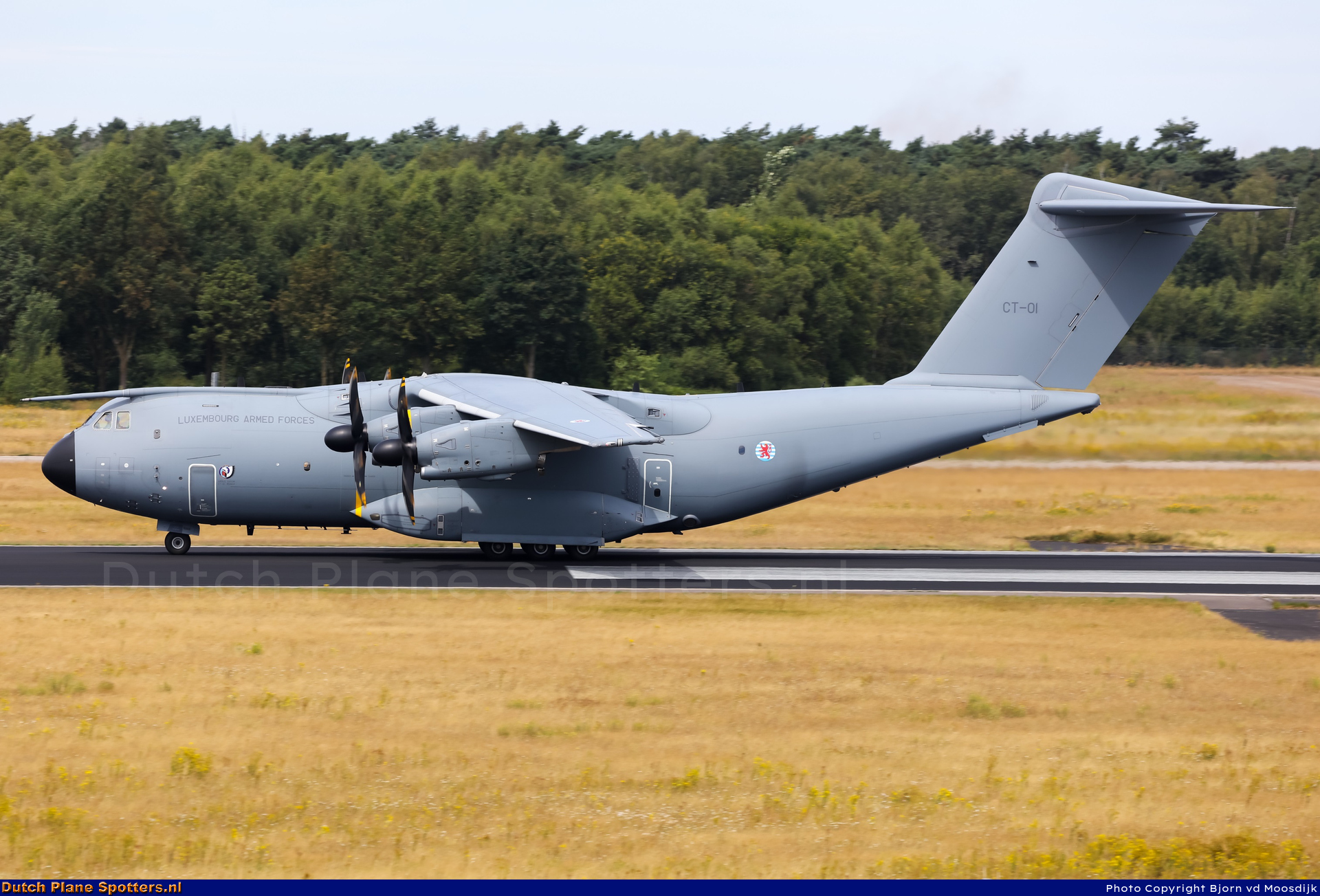 CT-01 Airbus A400M MIL - Belgium Air Force (Luxembourg Air Wing / NATO) by Bjorn vd Moosdijk