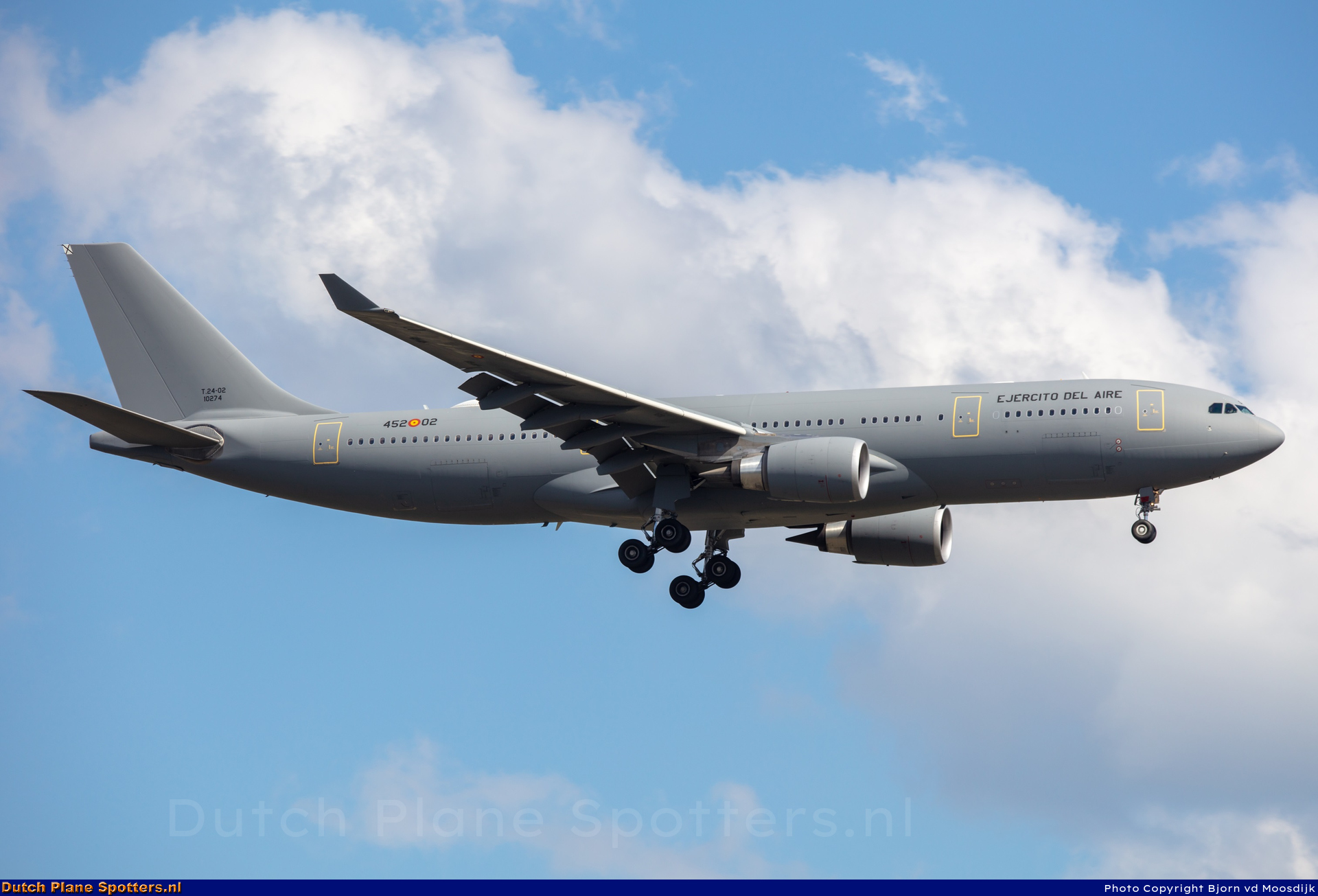 T.24-02 Airbus A330-200 MIL - Spanish Air Force by Bjorn vd Moosdijk