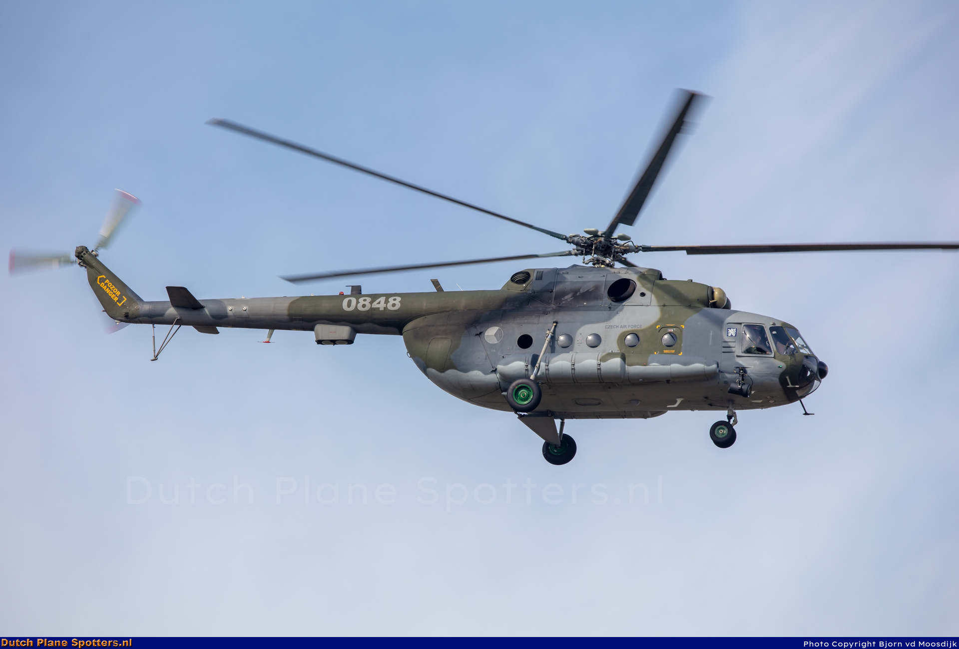 0848 Mil Mi-17 MIL - Czech Republic Air Force by Bjorn van de Moosdijk