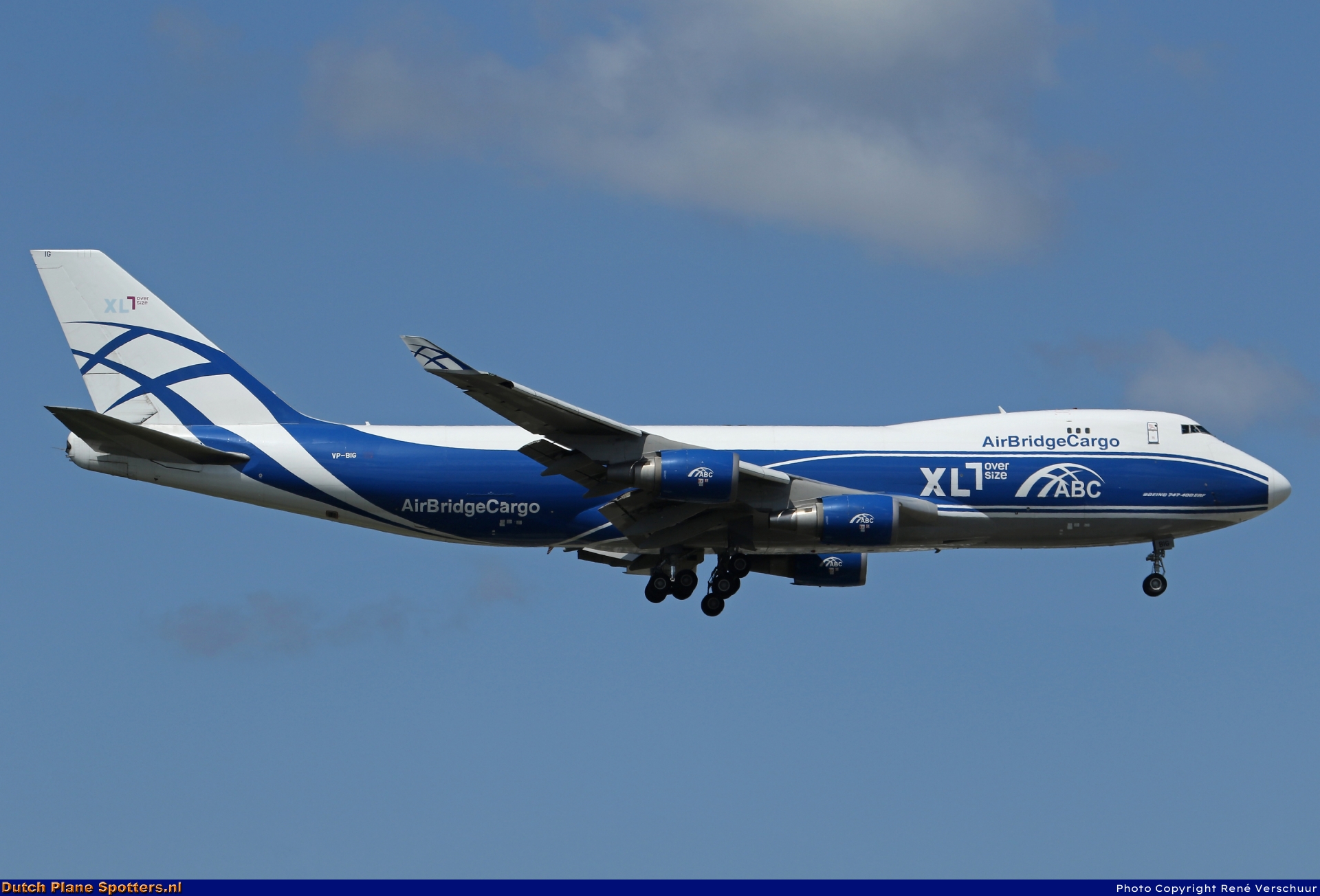 VP-BIG Boeing 747-400 AirBridgeCargo by René Verschuur