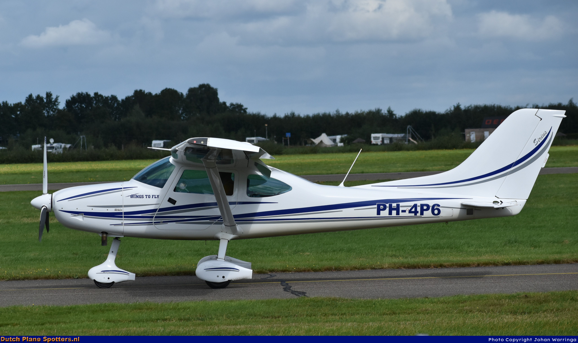 PH-4P6 Ultralight TL-3000 Sirius Wings To Fly by Johan Warringa