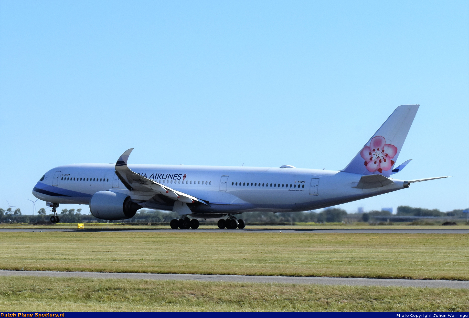 B-18903 Airbus A350-900 China Airlines by Johan Warringa
