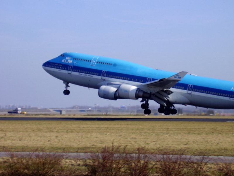 PH-BFA Boeing 747-400 KLM Royal Dutch Airlines by danny lemckert