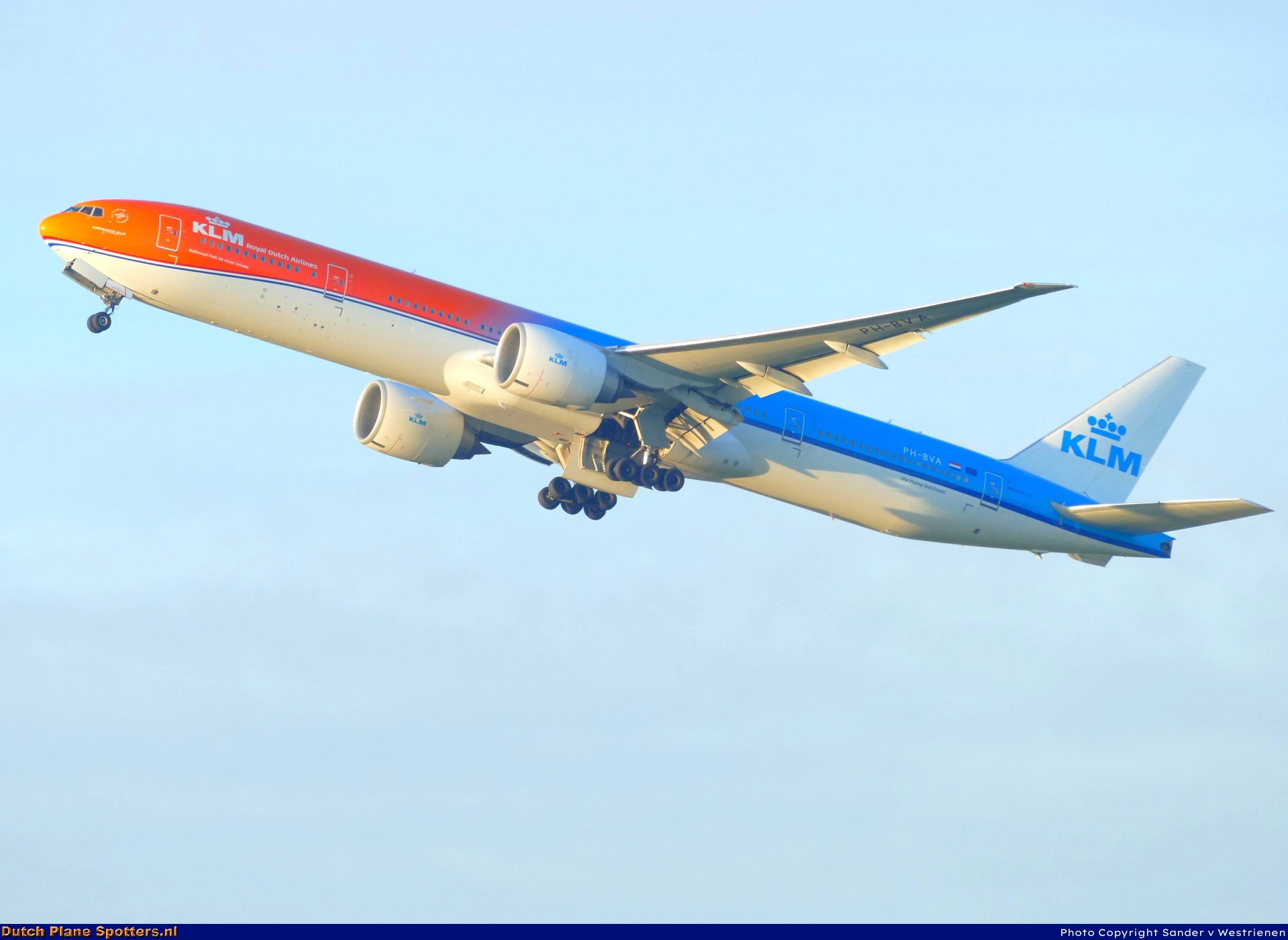 PH-BVA Boeing 777-300 KLM Royal Dutch Airlines by Sander v Westrienen