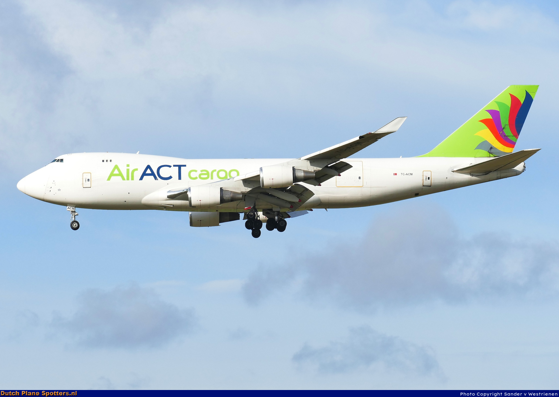 TC-ACM Boeing 747-400 ACT Airlines (Saudi Arabian Cargo) by Sander v Westrienen
