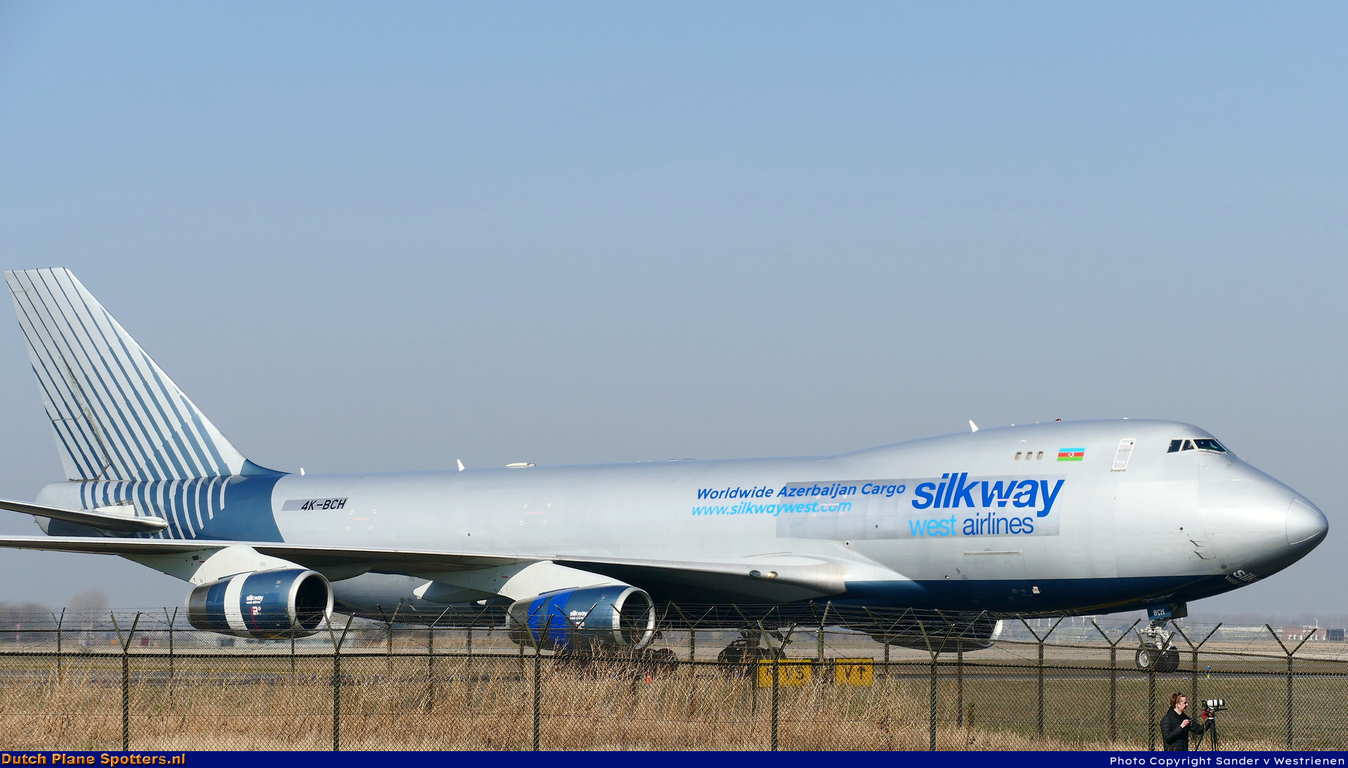 4K-BCH Boeing 747-400 Silk Way West Airlines by Sander v Westrienen