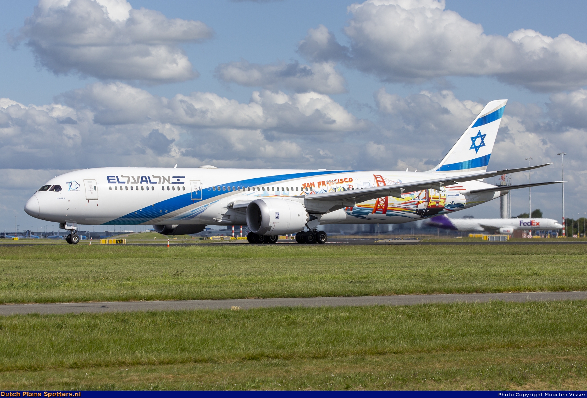 4X-EDD Boeing 787-9 Dreamliner El Al Israel Airlines by Maarten Visser