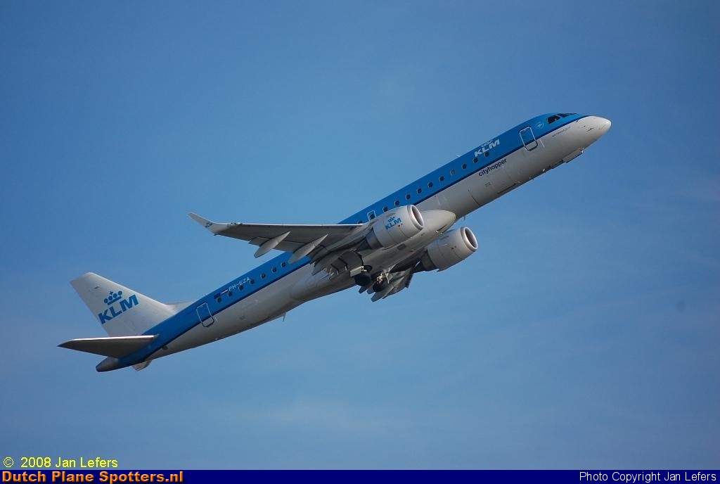PH-EZA Embraer 190 KLM Cityhopper by Jan Lefers
