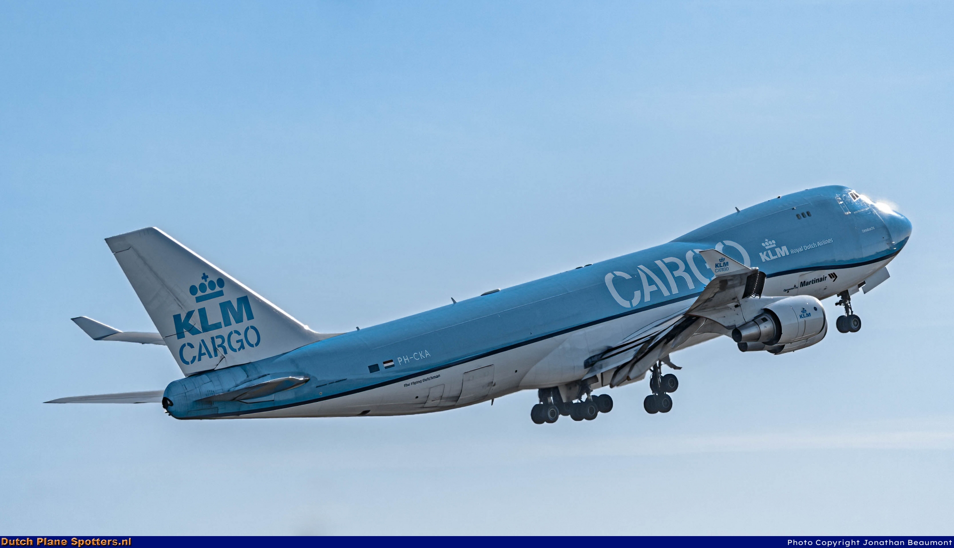 PH-CKA Boeing 747-400 KLM Cargo by Jonathan Beaumont