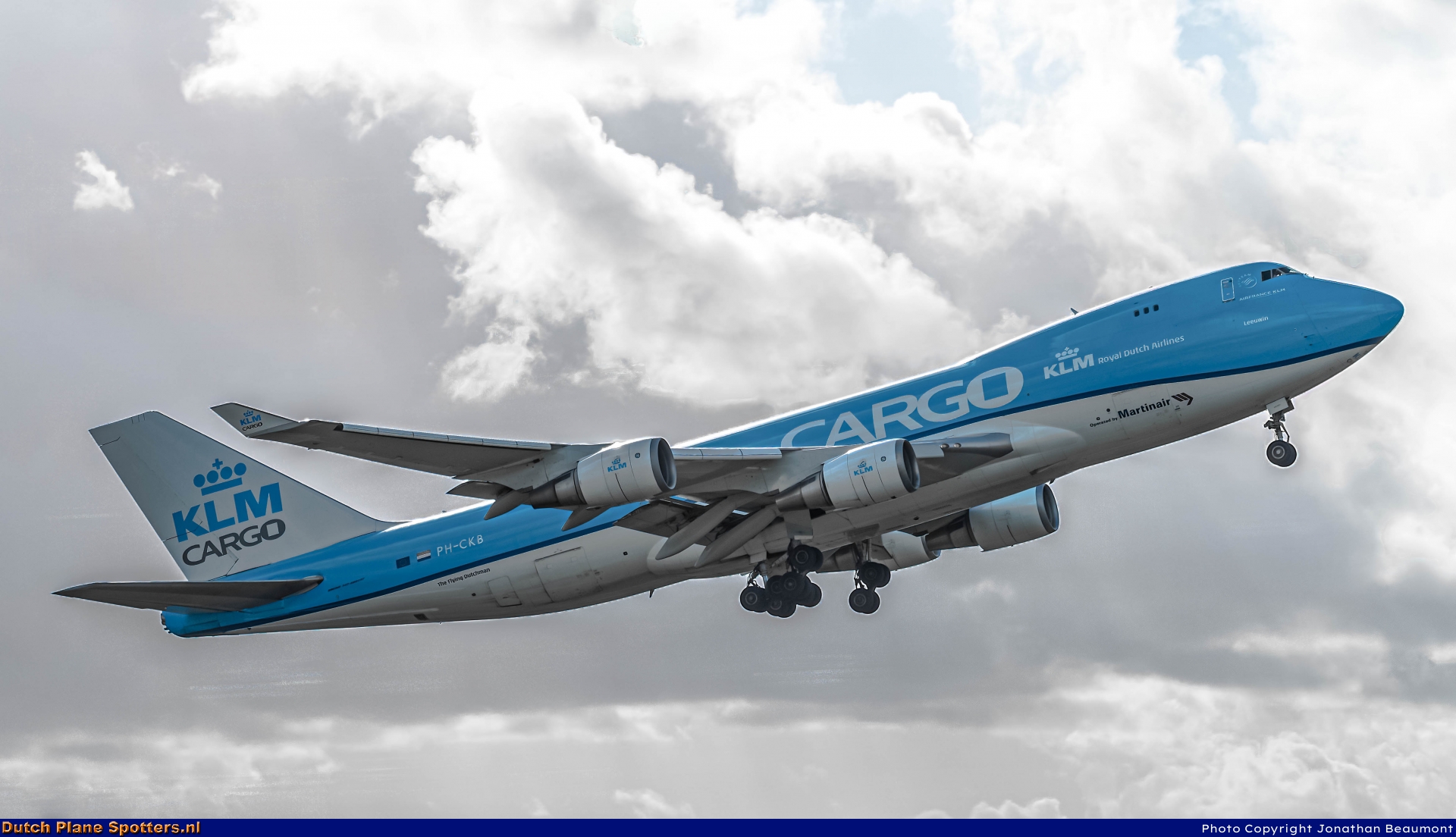 PH-CKB Boeing 747-400 KLM Cargo by Jonathan Beaumont