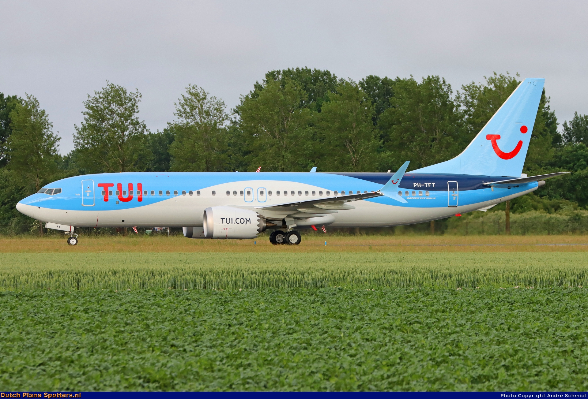 PH-TFT Boeing 737 MAX 8 TUI Airlines Netherlands by André Schmidt