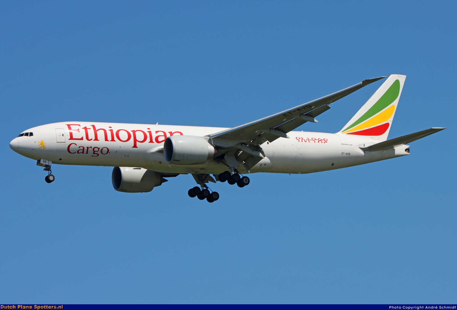 ET-AVQ Boeing 777-F Ethiopian Cargo by André Schmidt