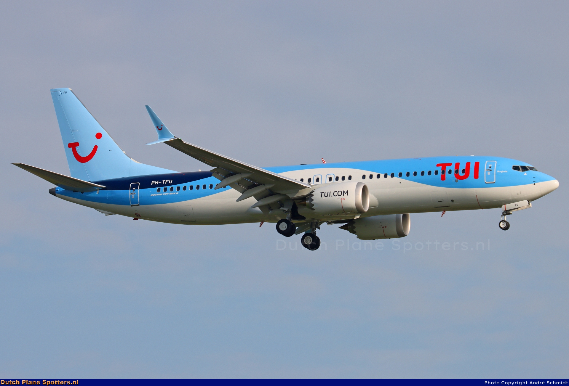 PH-TFU Boeing 737 MAX 8 TUI Airlines Netherlands by André Schmidt