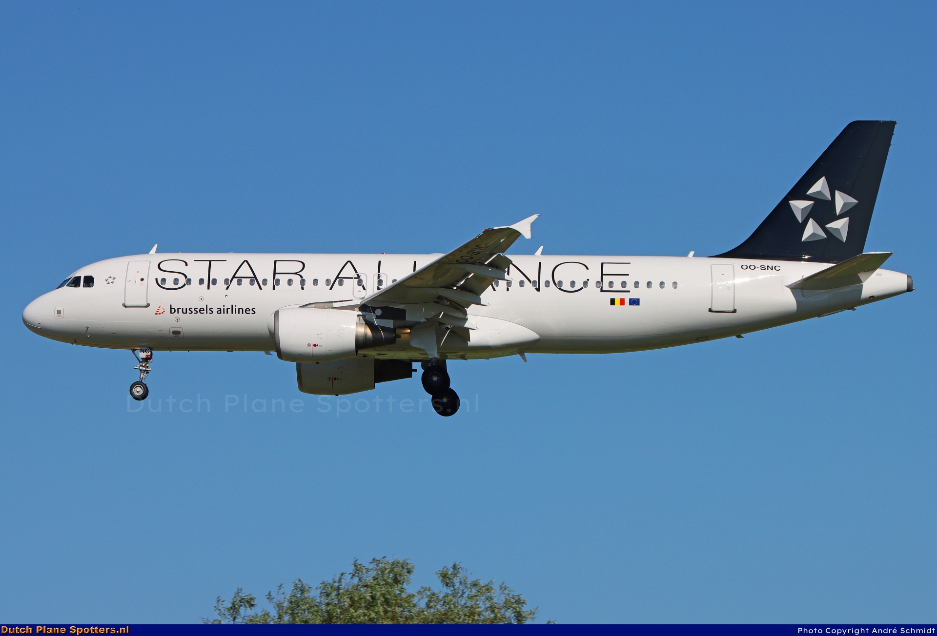 OO-SNC Airbus A320 Brussels Airlines by André Schmidt