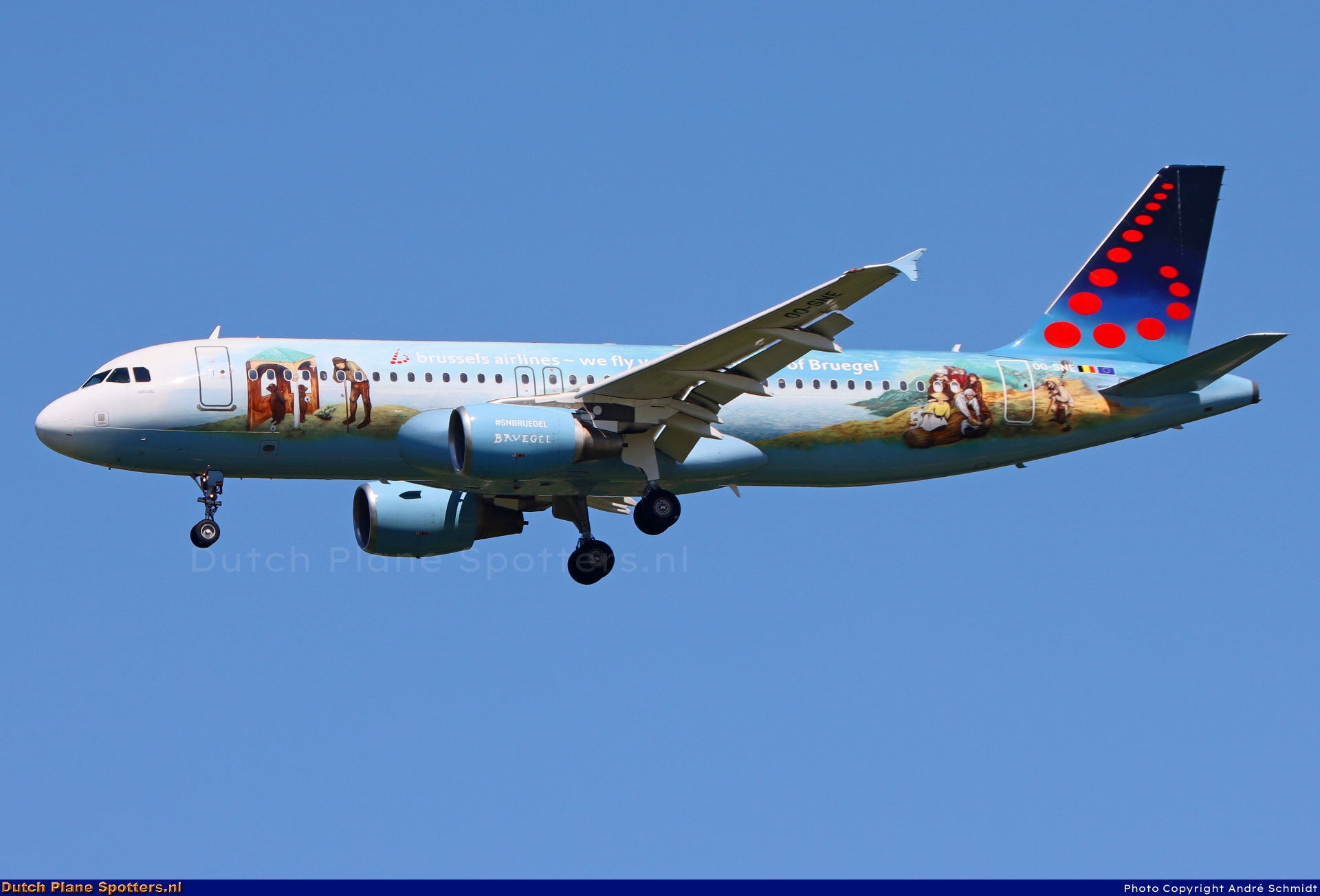 OO-SNE Airbus A320 Brussels Airlines by André Schmidt