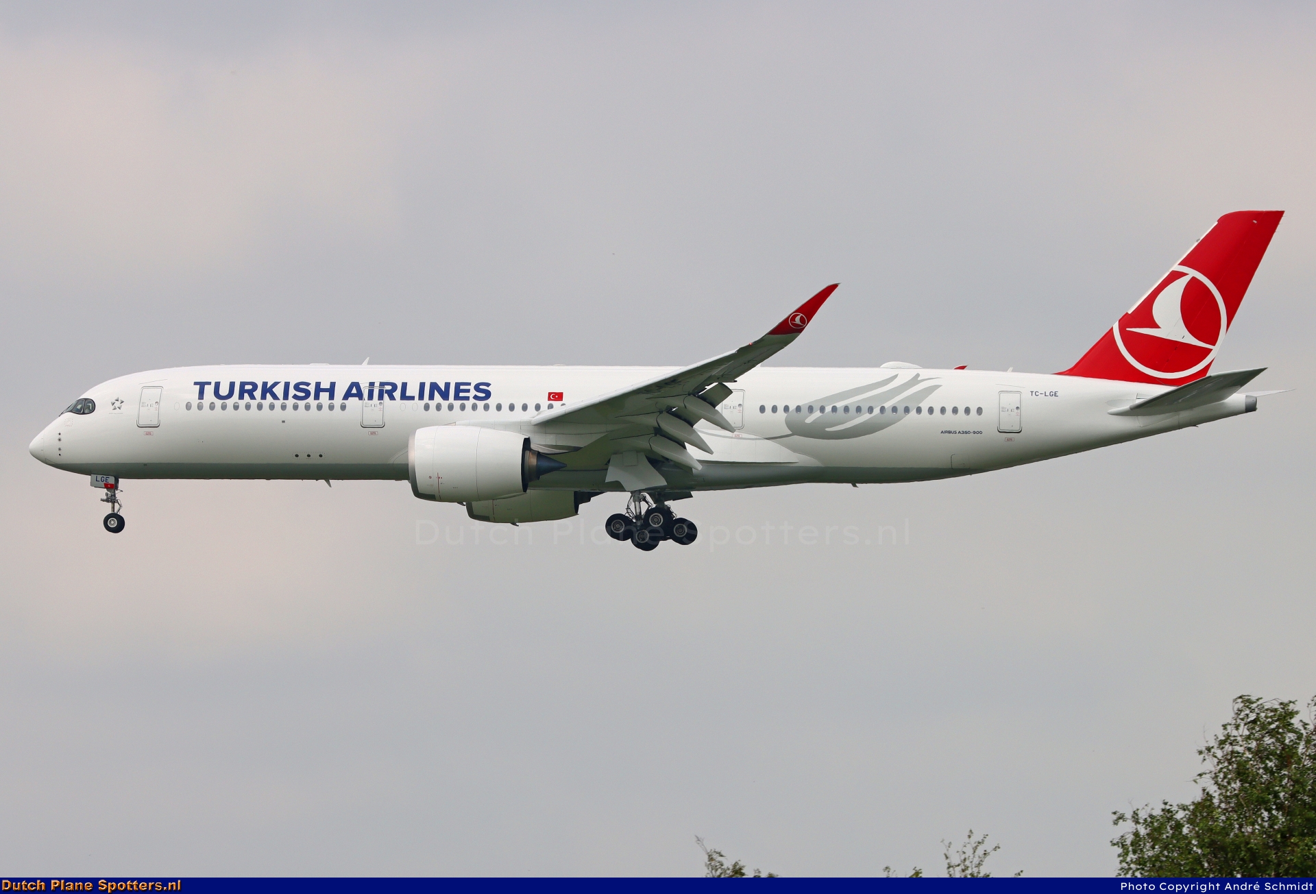 TC-LGE Airbus A350-900 Turkish Airlines by André Schmidt