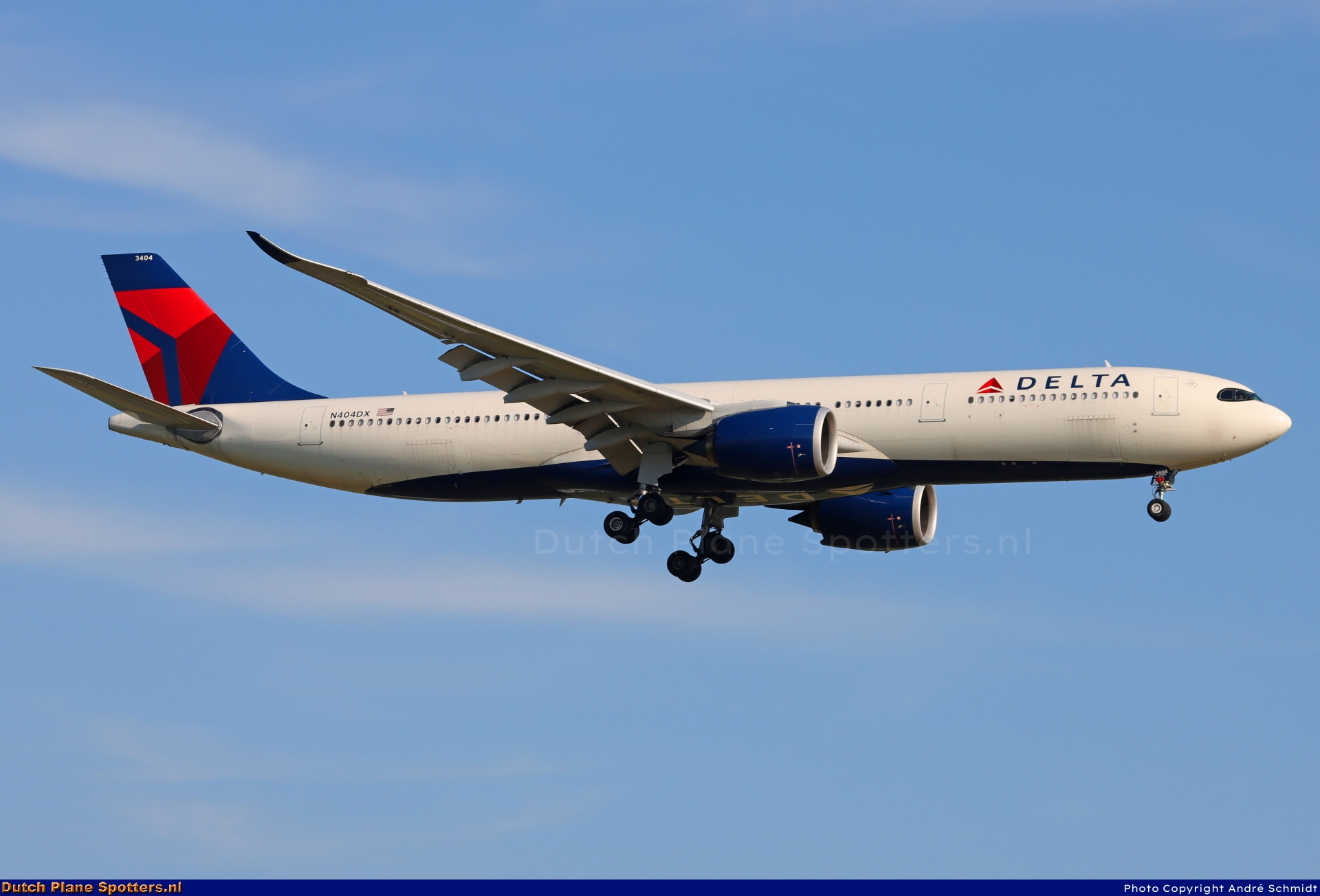 N404DX Airbus A330-900neo Delta Airlines by André Schmidt