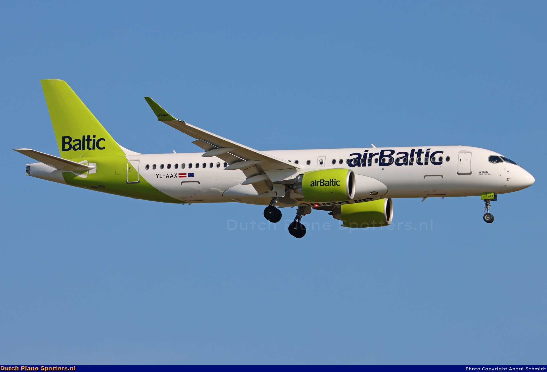 YL-AAX Airbus A220-300 Air Baltic by André Schmidt