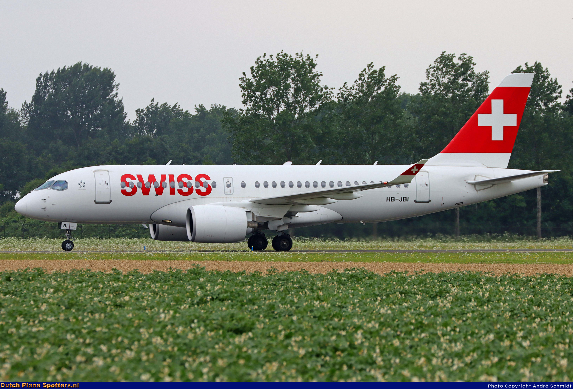 HB-JBI Airbus A220-100 Swiss International Air Lines by André Schmidt