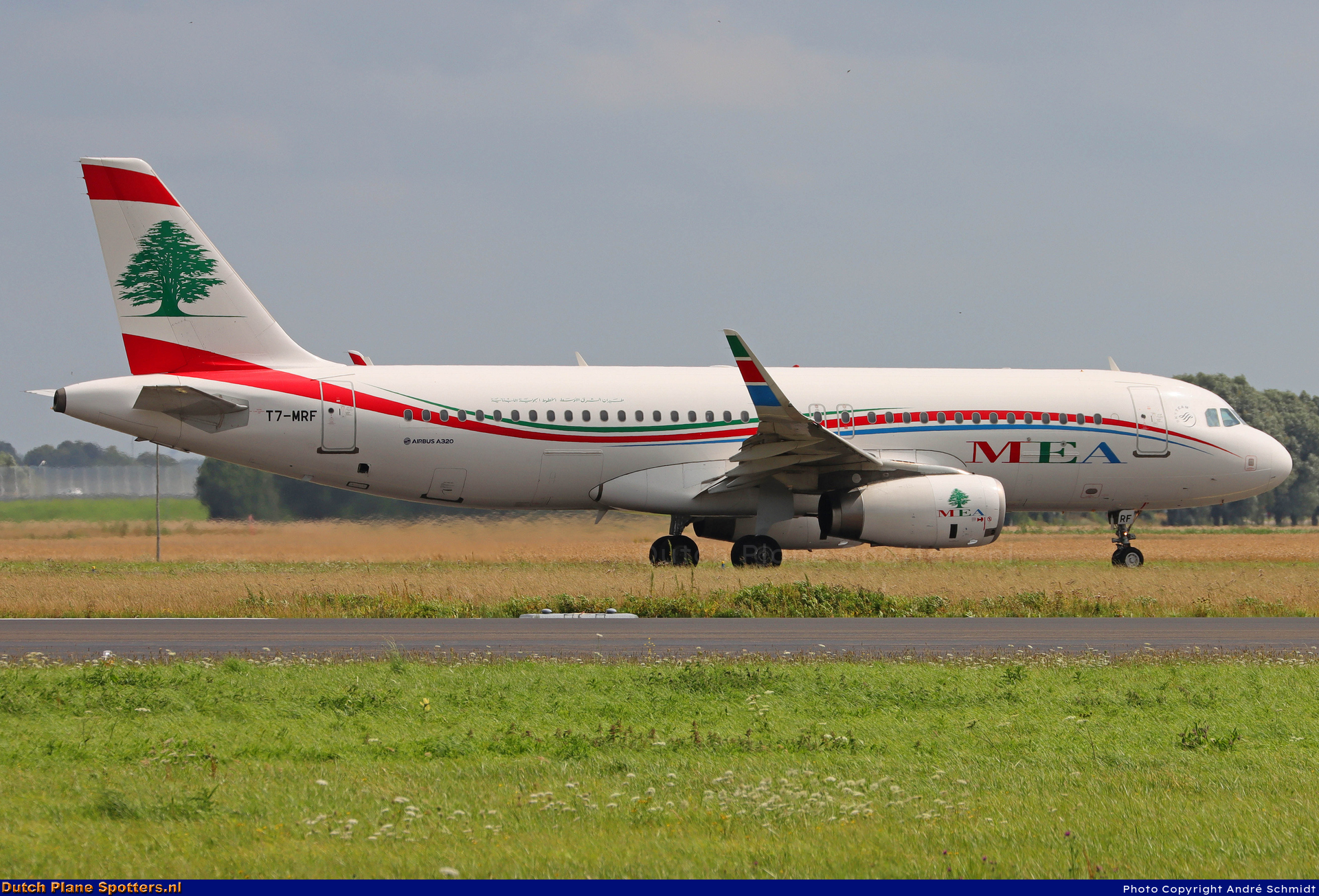 T7-MRF Airbus A320 Middle East Airlines (MEA) by André Schmidt