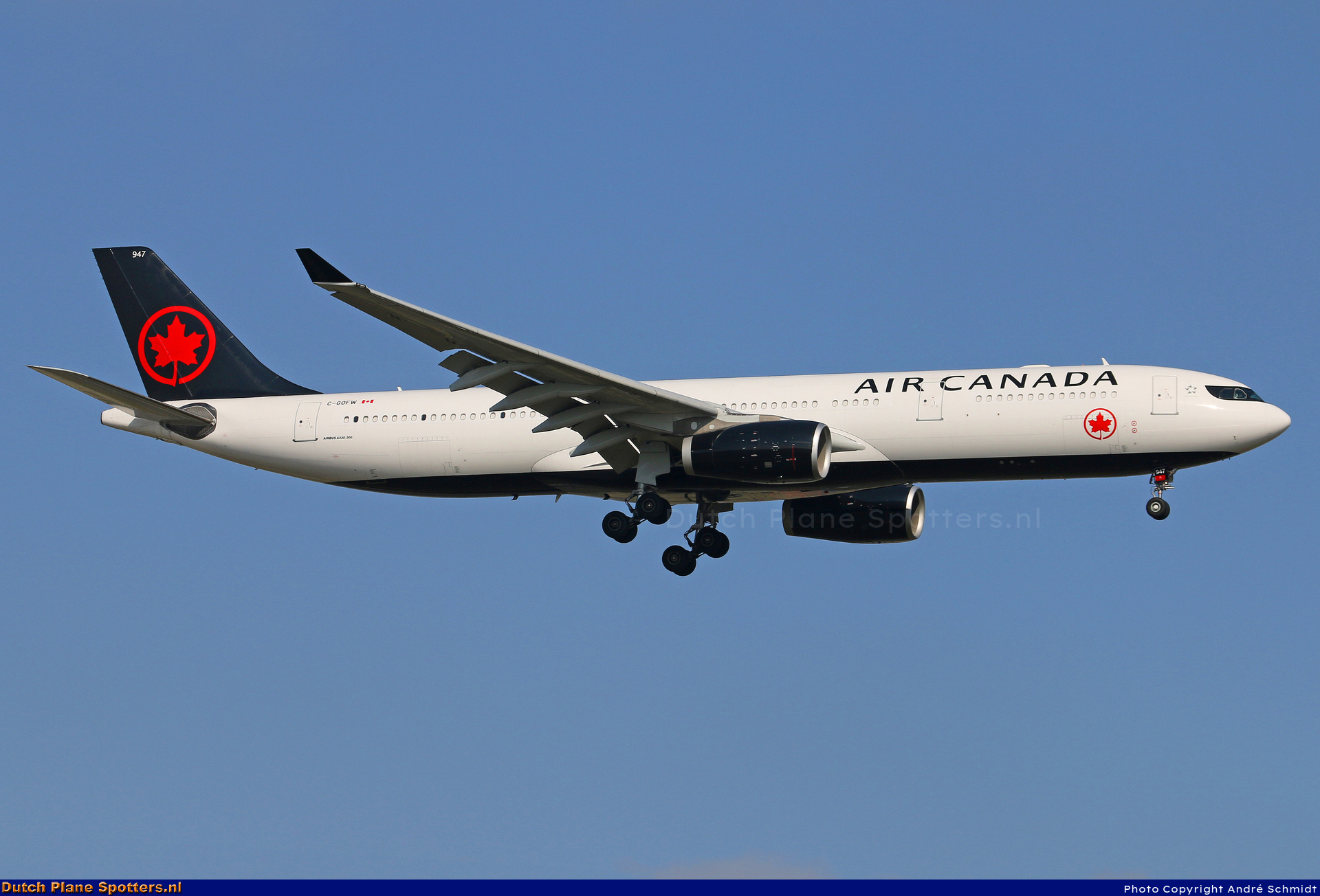C-GOFW Airbus A330-300 Air Canada by André Schmidt