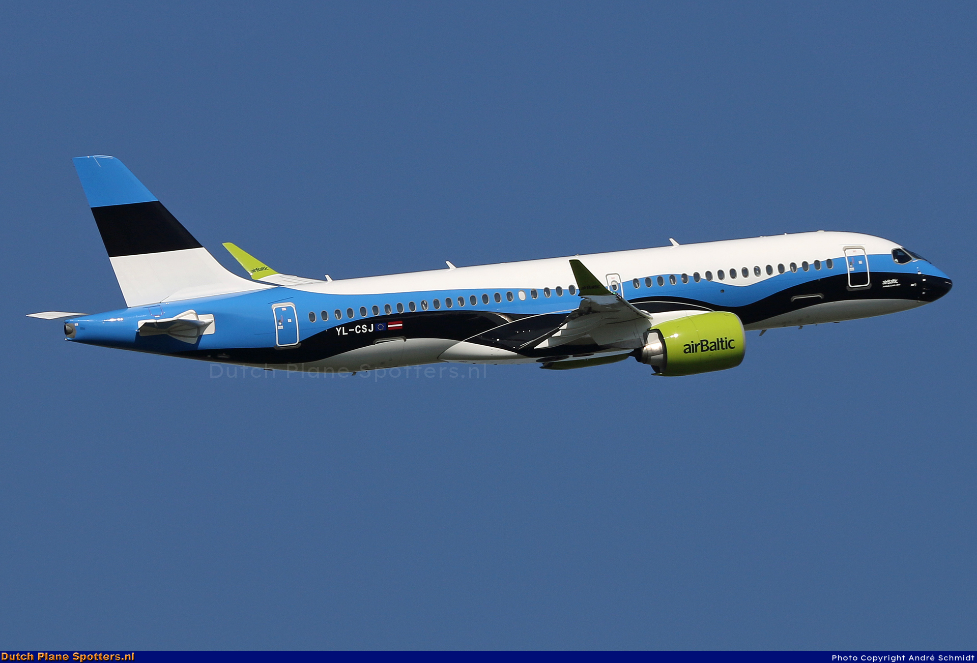 YL-CSJ Airbus A220-300 Air Baltic by André Schmidt