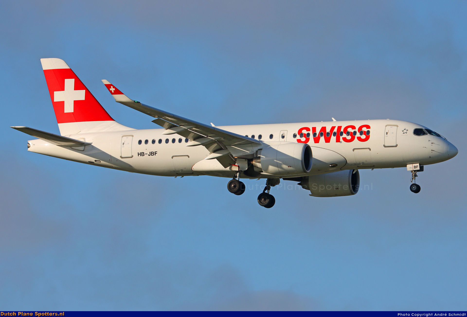 HB-JBF Airbus A220-100 Swiss International Air Lines by André Schmidt