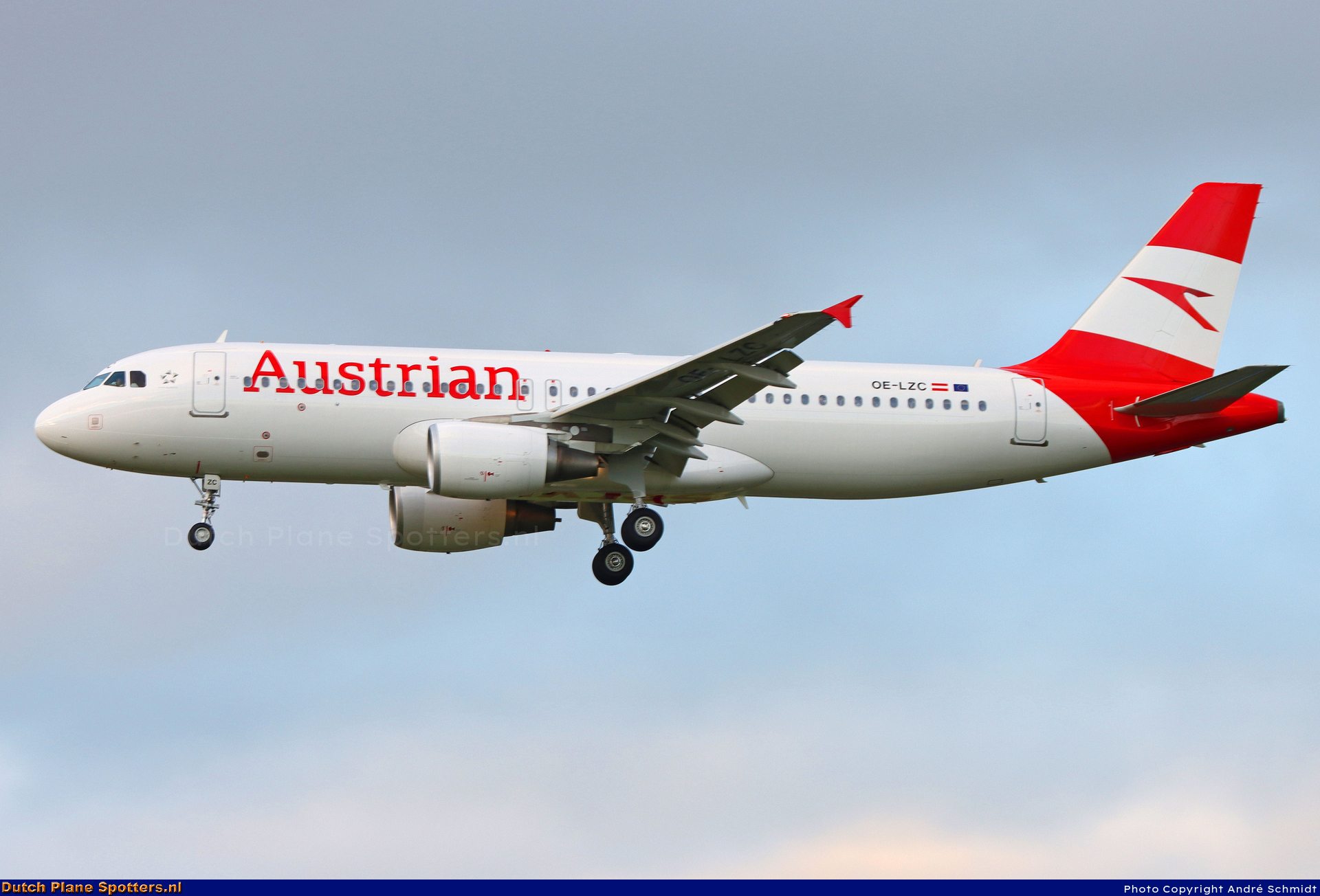 OE-LZC Airbus A320 Austrian Airlines by André Schmidt