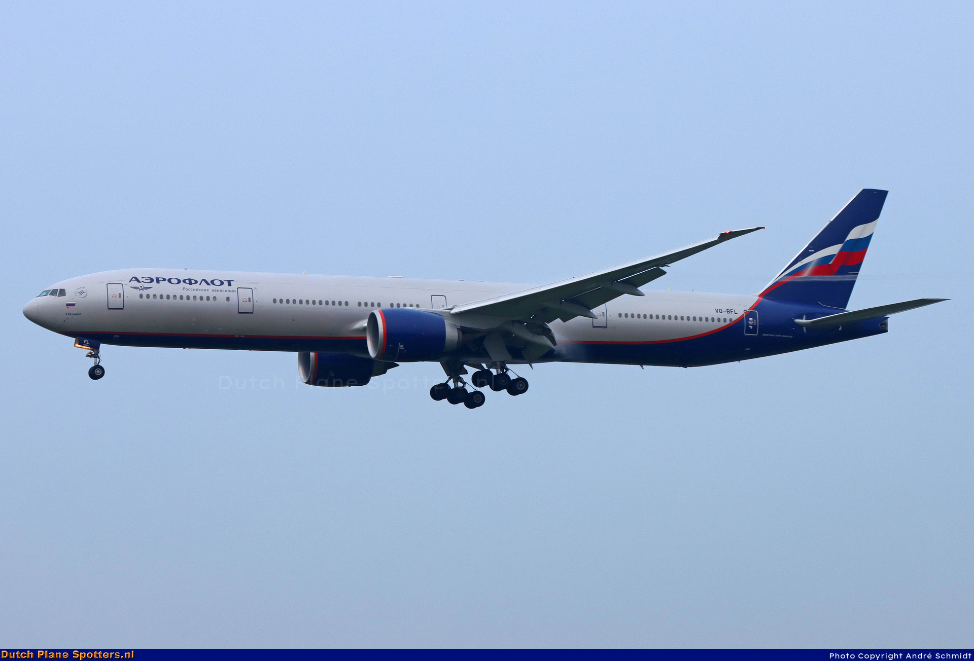 VQ-BFL Boeing 777-300 Aeroflot - Russian Airlines by André Schmidt