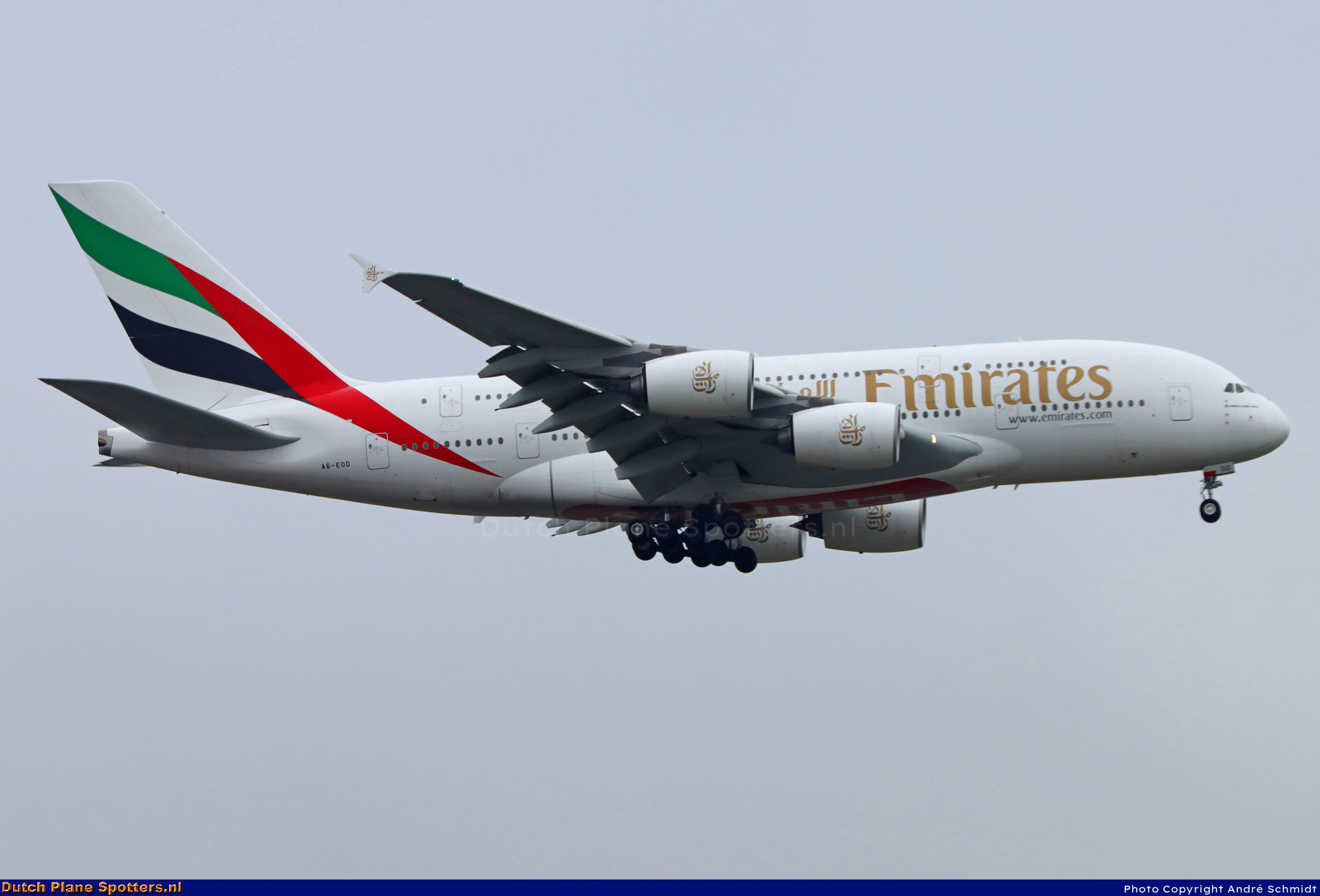 A6-EOD Airbus A380-800 Emirates by André Schmidt