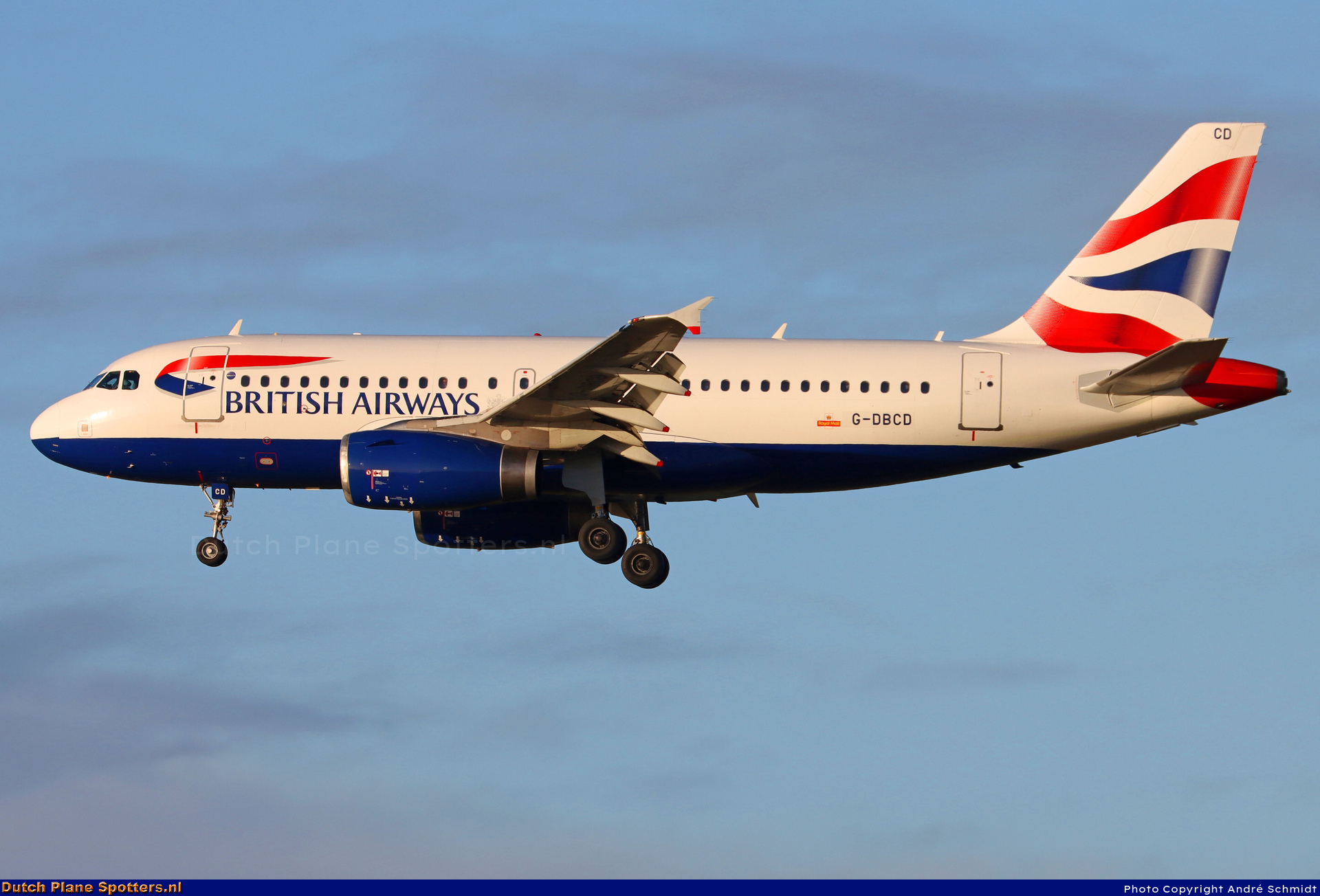 G-DBCD Airbus A319 British Airways by André Schmidt
