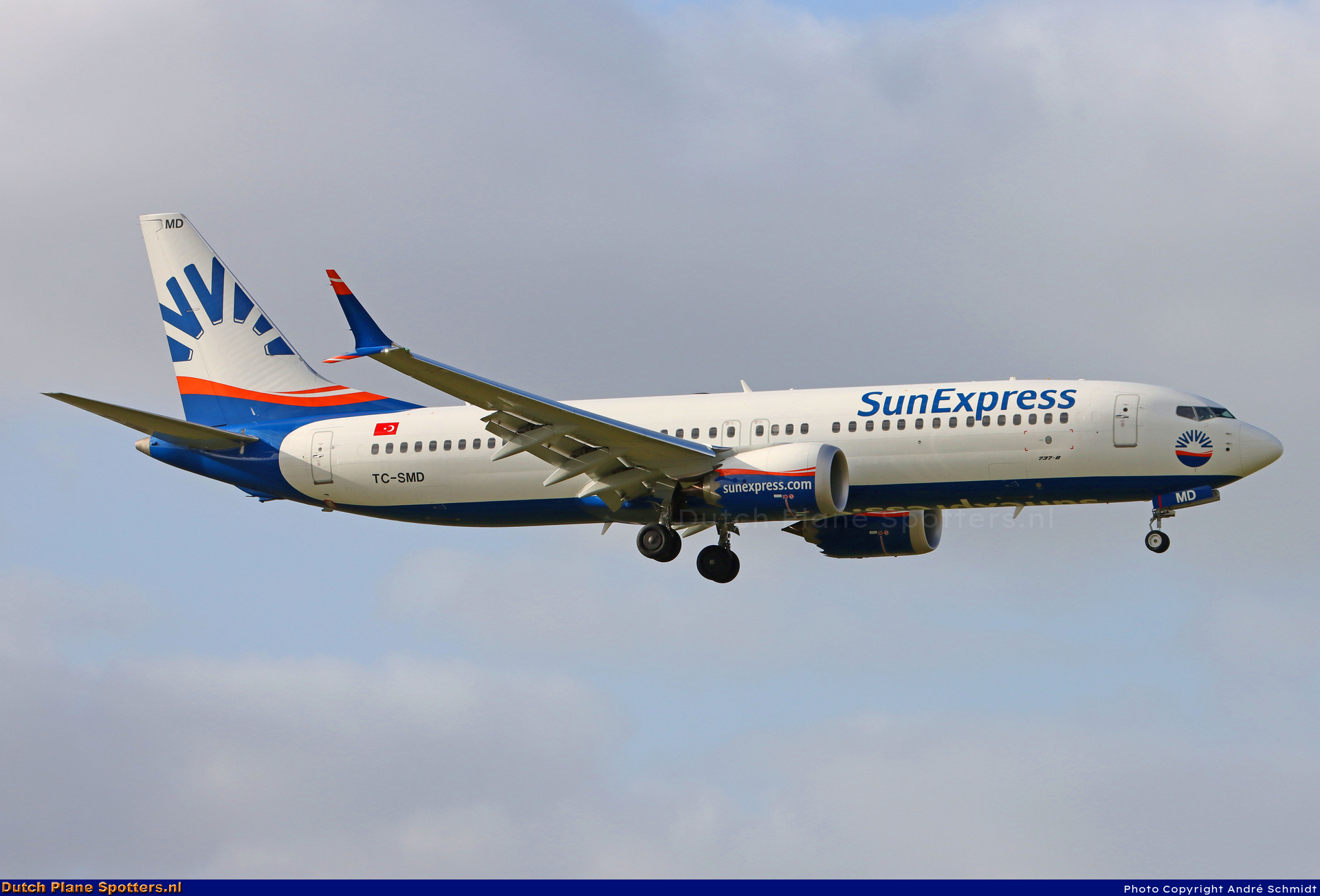 TC-SMD Boeing 737 MAX 8 SunExpress by André Schmidt
