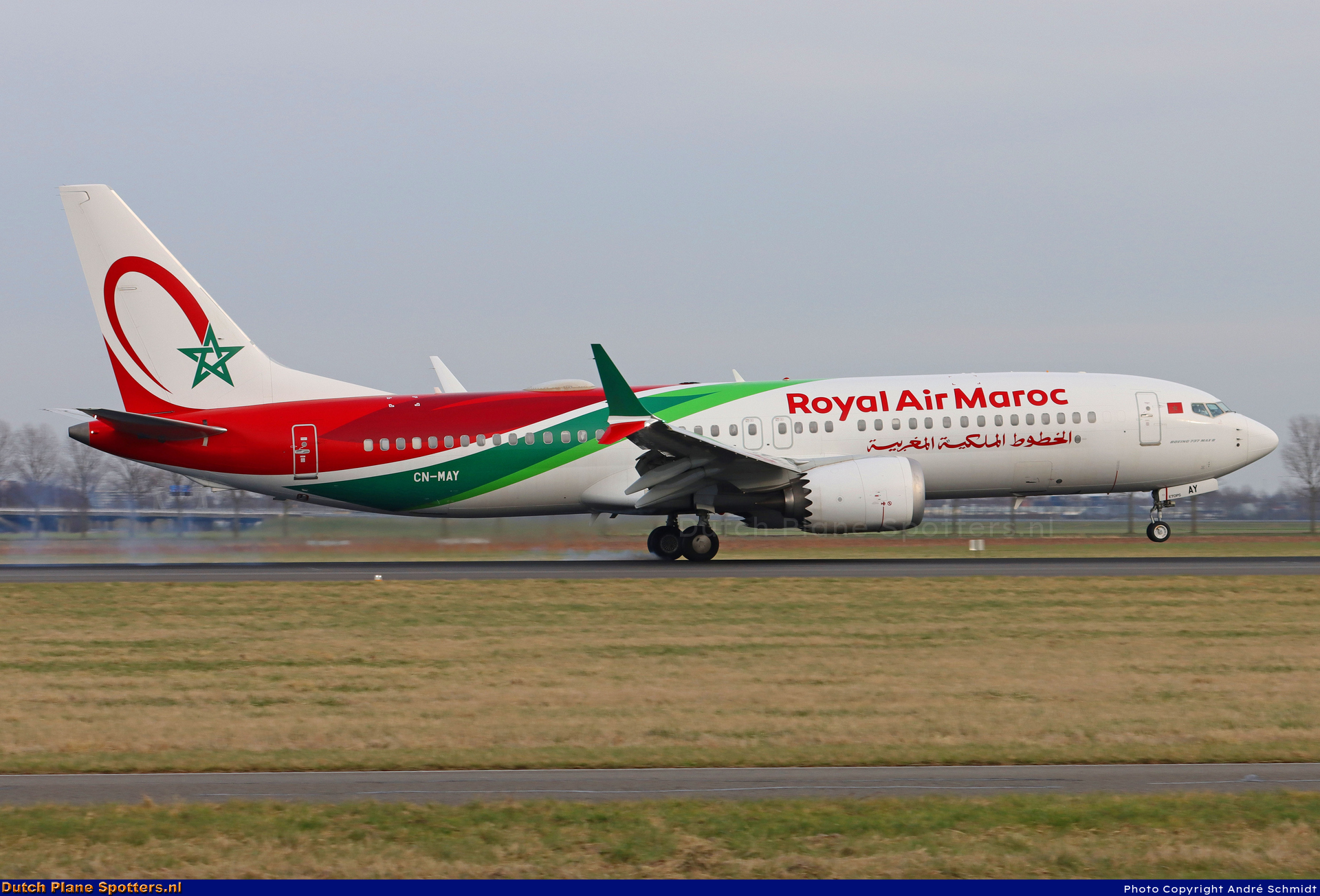 CN-MAY Boeing 737 MAX 8 Royal Air Maroc by André Schmidt