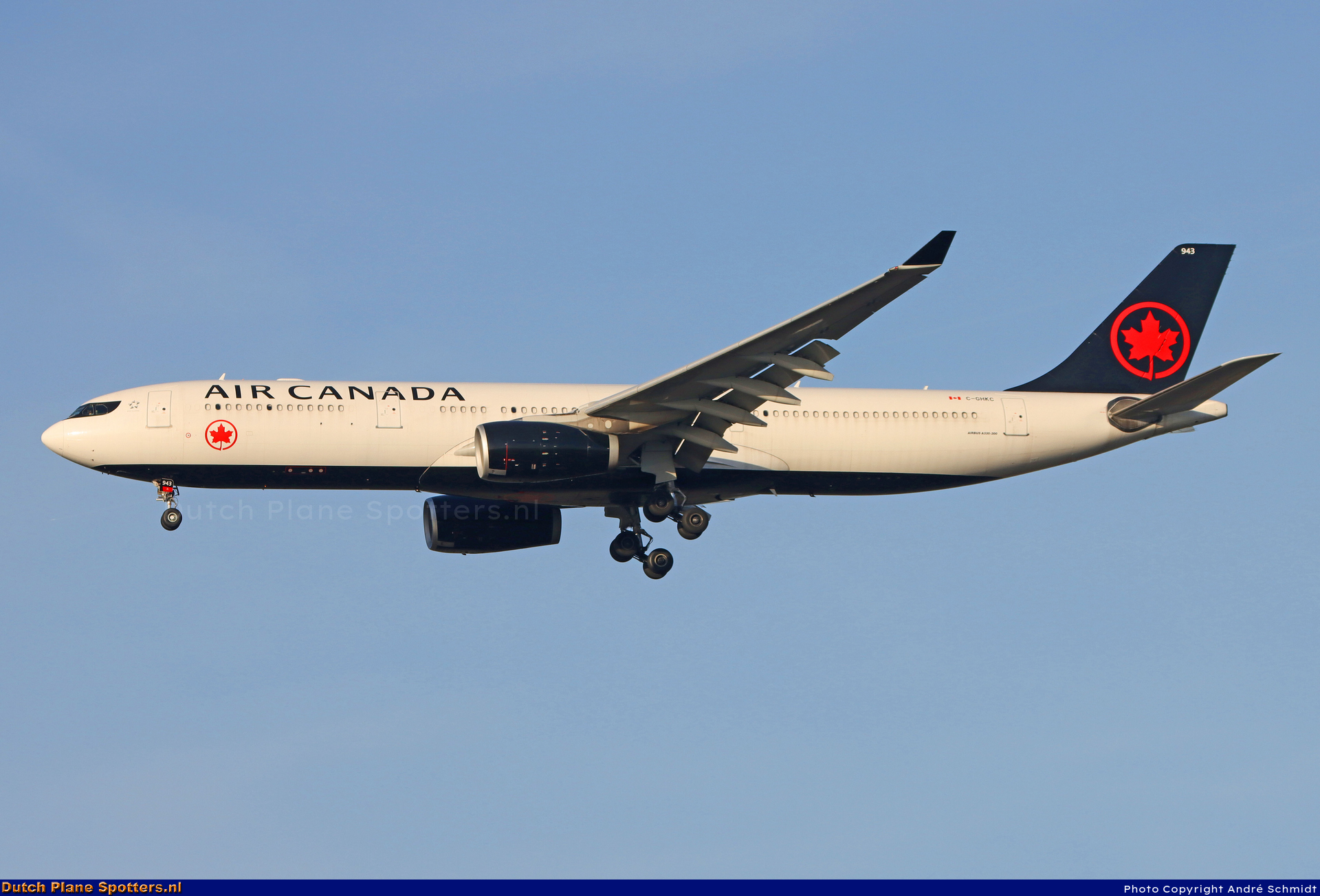 C-GHKC Airbus A330-300 Air Canada by André Schmidt