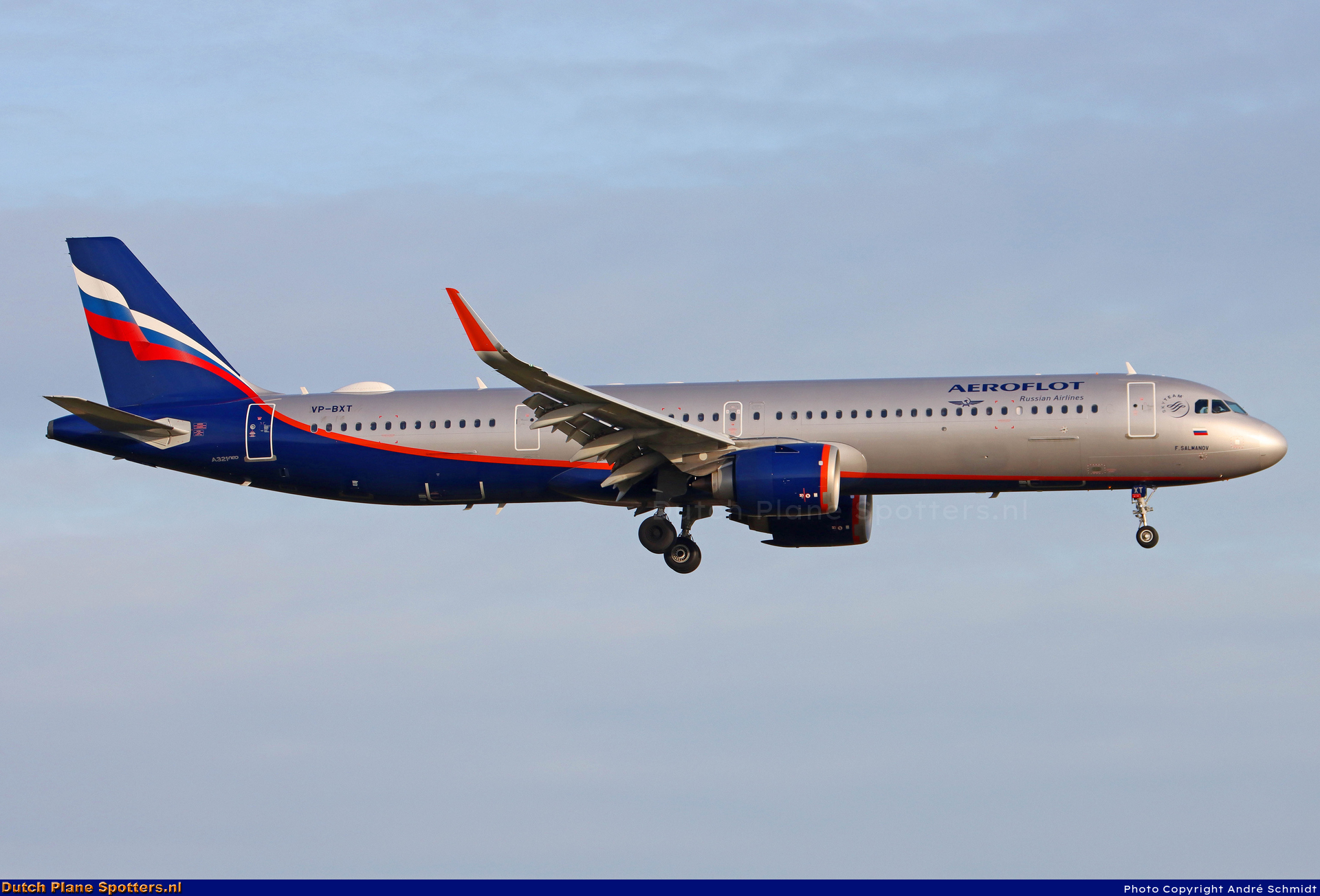 VP-BXT Airbus A321neo Aeroflot - Russian Airlines by André Schmidt