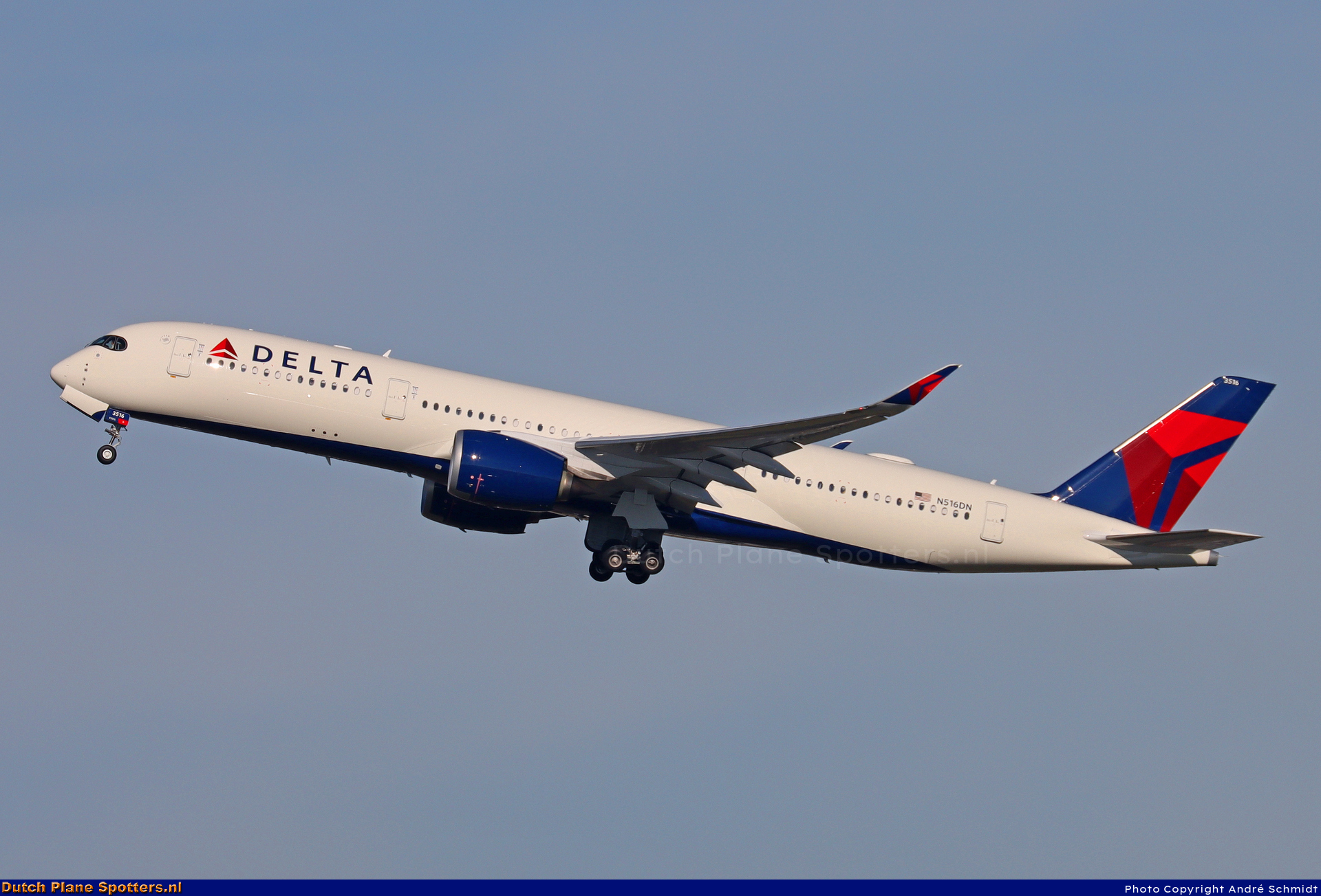 N516DN Airbus A350-900 Delta Airlines by André Schmidt