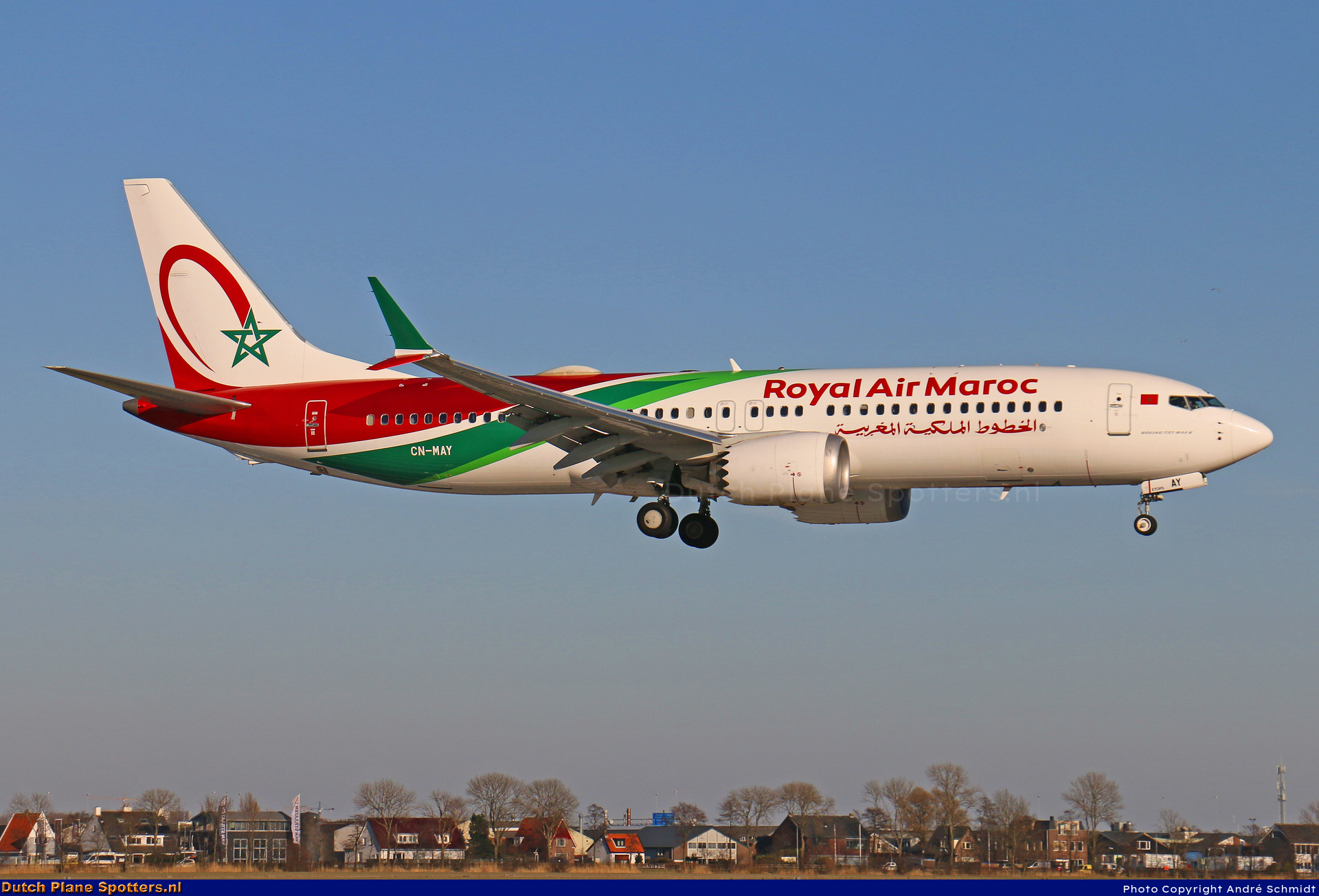 CN-MAY Boeing 737 MAX 8 Royal Air Maroc by André Schmidt